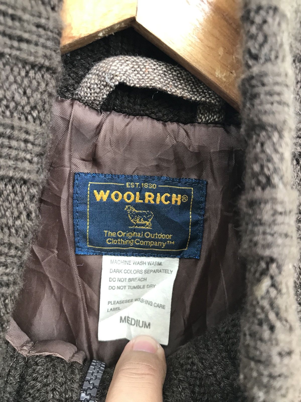 Japanese Brand × Woolrich Woolen Mills Woolrich Button Wool Jacket Size US XS / EU 42 / 0 - 4 Thumbnail
