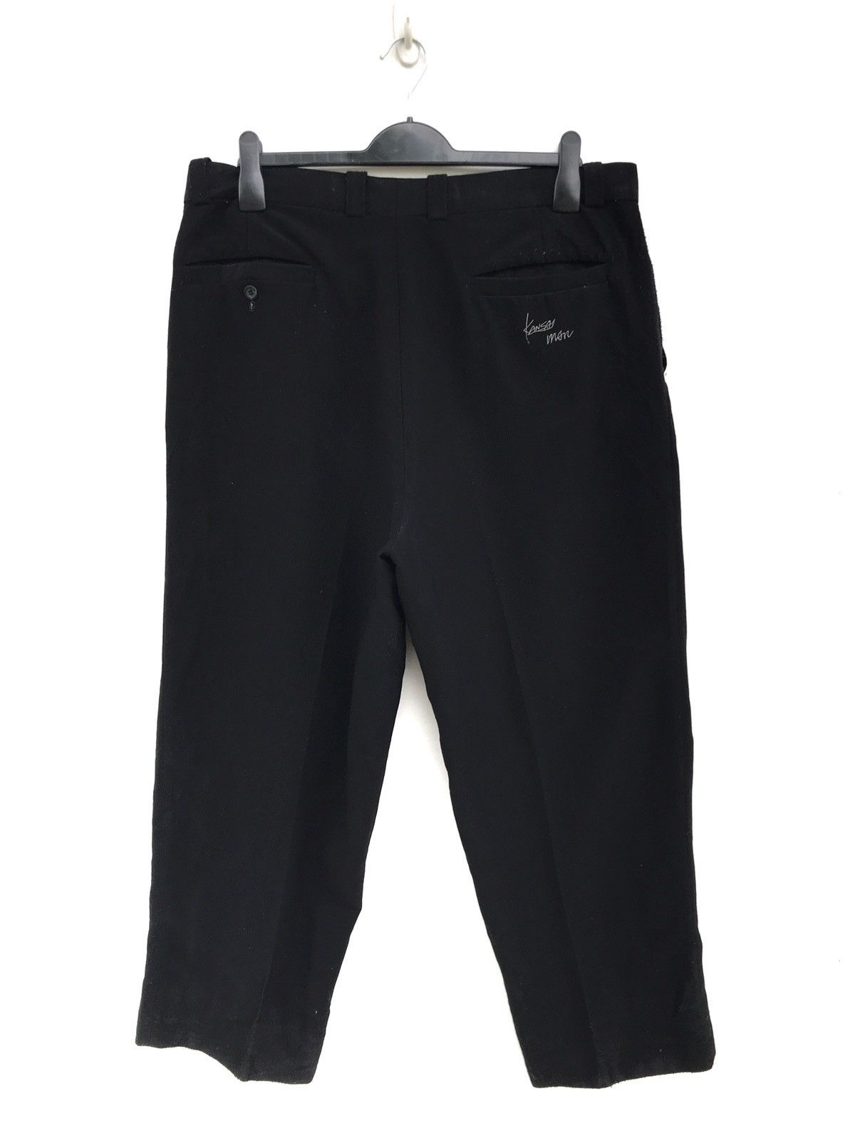 Kansai Yamamoto Vintage Kansai Man Baggy Minimalist Retro Style Postpunk Size US 35 - 3 Thumbnail