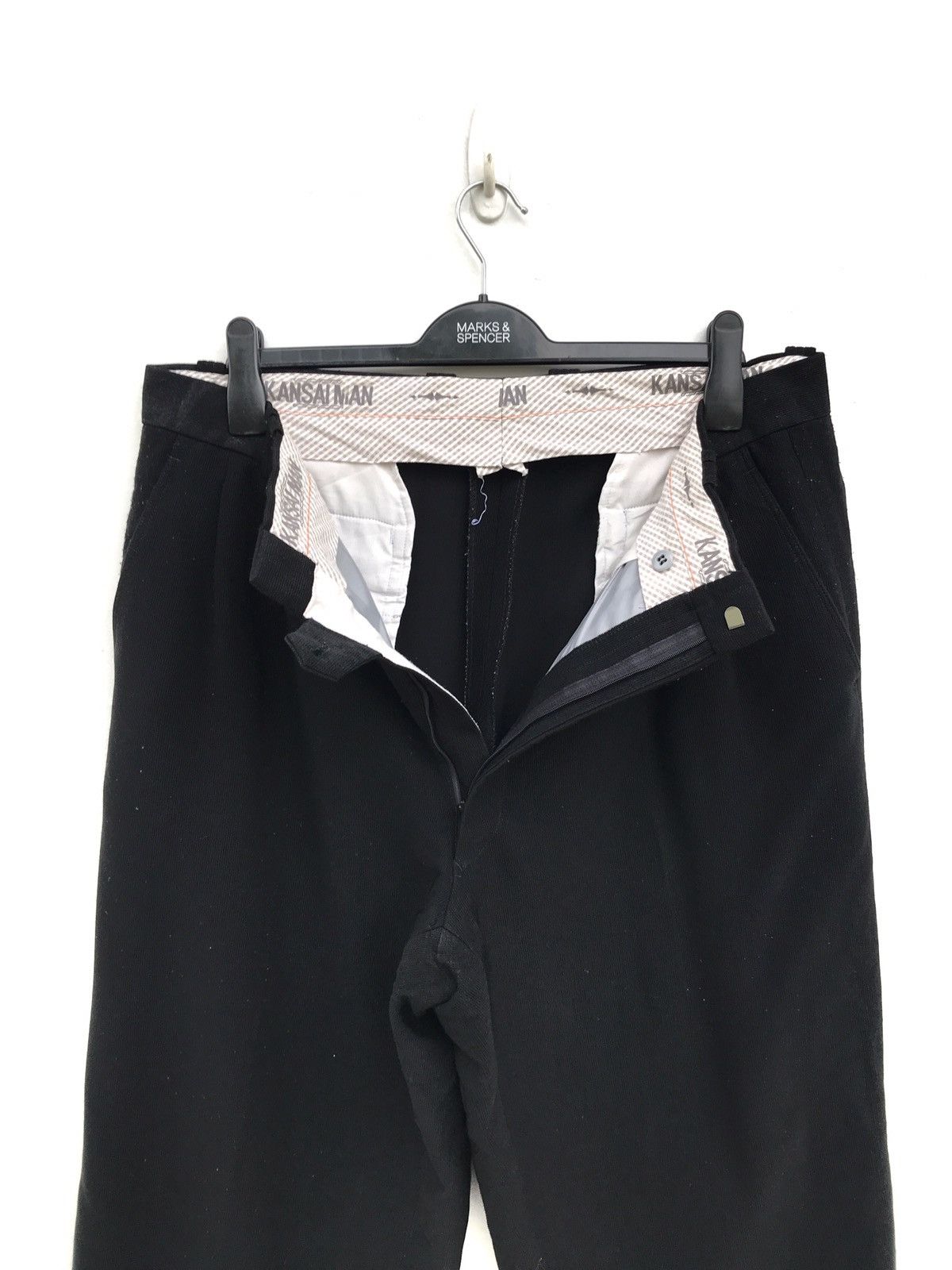 Kansai Yamamoto Vintage Kansai Man Baggy Minimalist Retro Style Postpunk Size US 35 - 5 Thumbnail