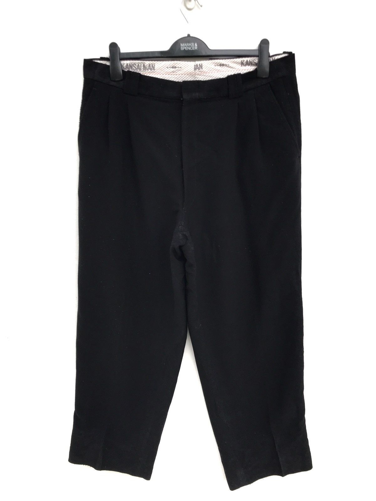 Kansai Yamamoto Vintage Kansai Man Baggy Minimalist Retro Style Postpunk Size US 35 - 2 Thumbnail