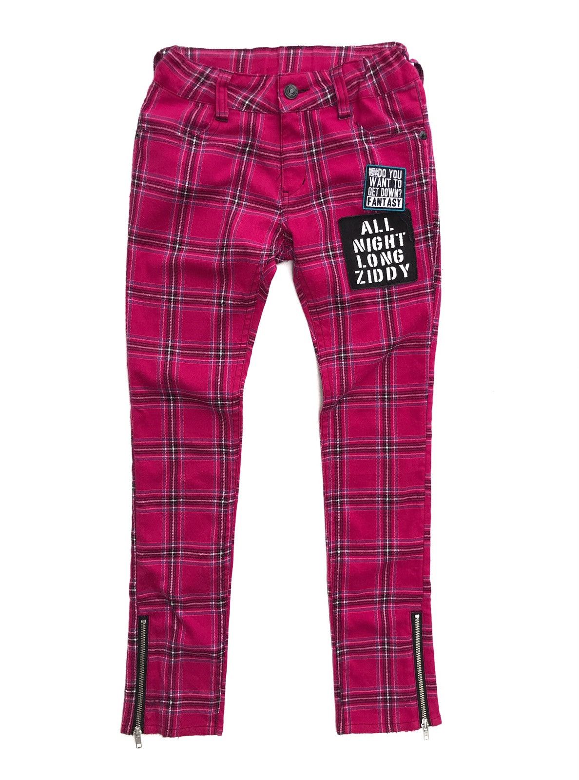 image of Malcolm Mclaren x Seditionaries Ziddy Seditionaries Bondage Tartan Skinny (Size 26)
