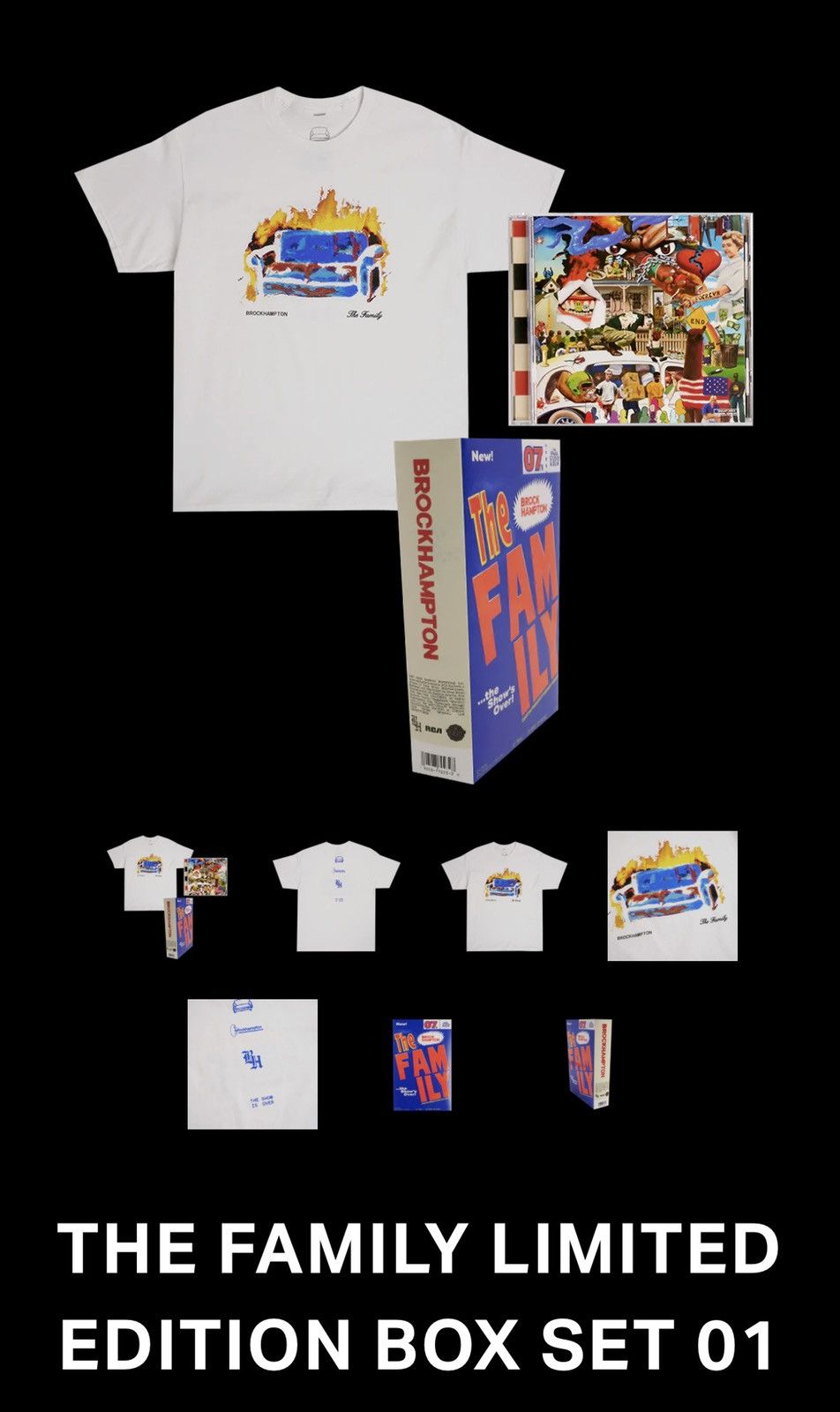 BROCKHAMPTON THE FAMILY LIMITED EDITION BOX SET 01