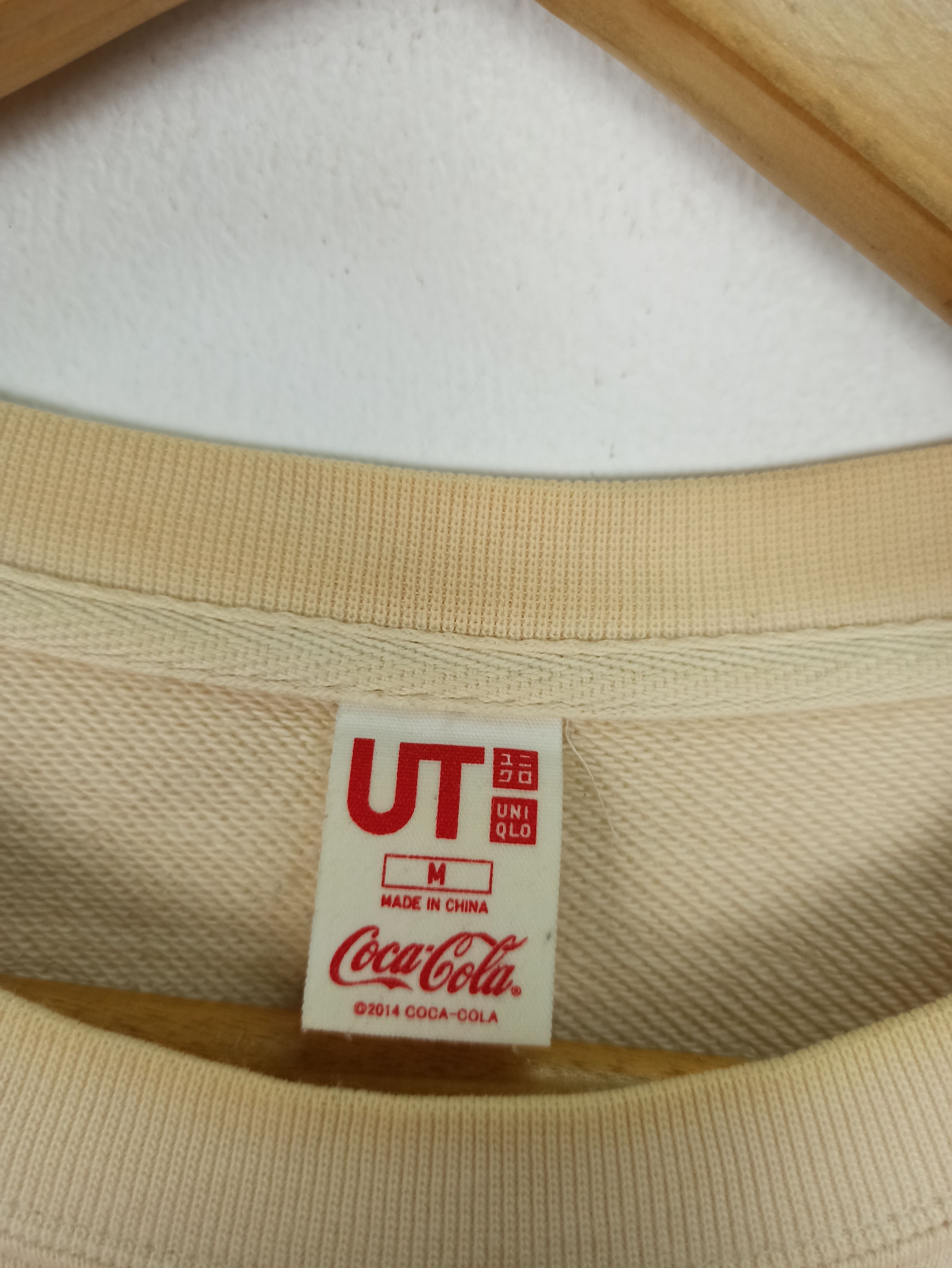 Coca Cola Coca Cola Uniqlo Sweatshirt big logo coca cola crewneck Size US M / EU 48-50 / 2 - 6 Thumbnail