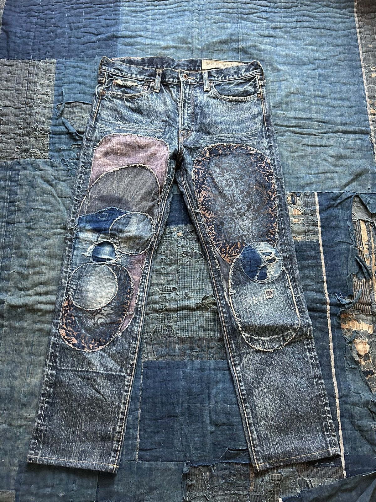 Kapital Kapital Patchwork Denim | Grailed