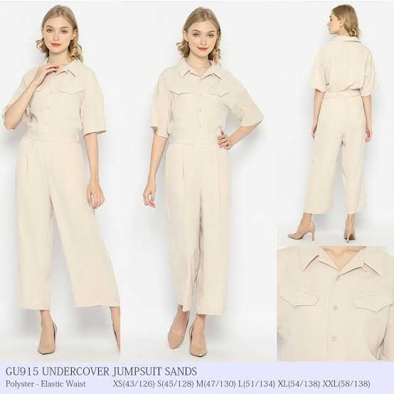 GU × Undercover GU X UNDERCOVER Jumpsuit Size L / US 10 / IT 46 - 17 Thumbnail