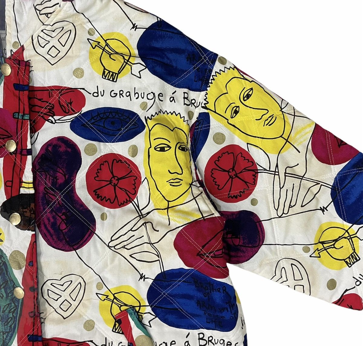 Jean Charles De Castelbajac ‼️ARCHIVED‼️Vtg Jean Charles De Castelbajac Fullprint Jacket Size US M / EU 48-50 / 2 - 2 Thumbnail