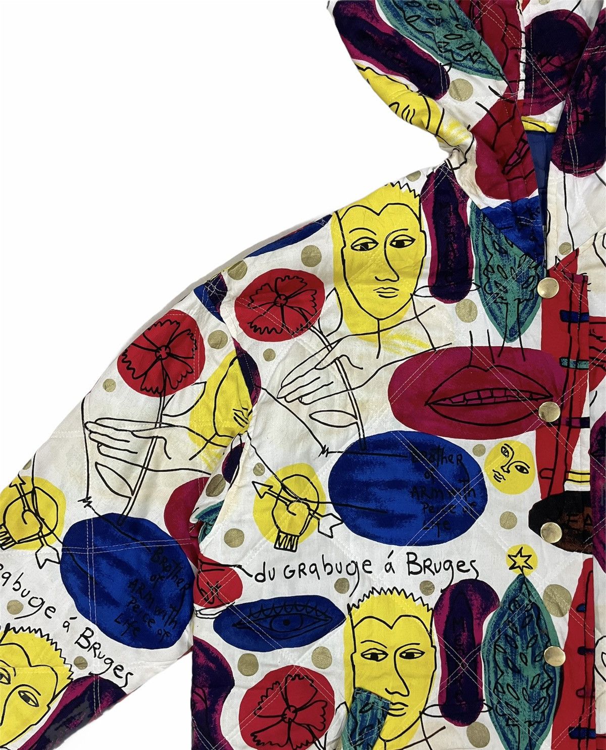 Jean Charles De Castelbajac ‼️ARCHIVED‼️Vtg Jean Charles De Castelbajac Fullprint Jacket Size US M / EU 48-50 / 2 - 6 Thumbnail