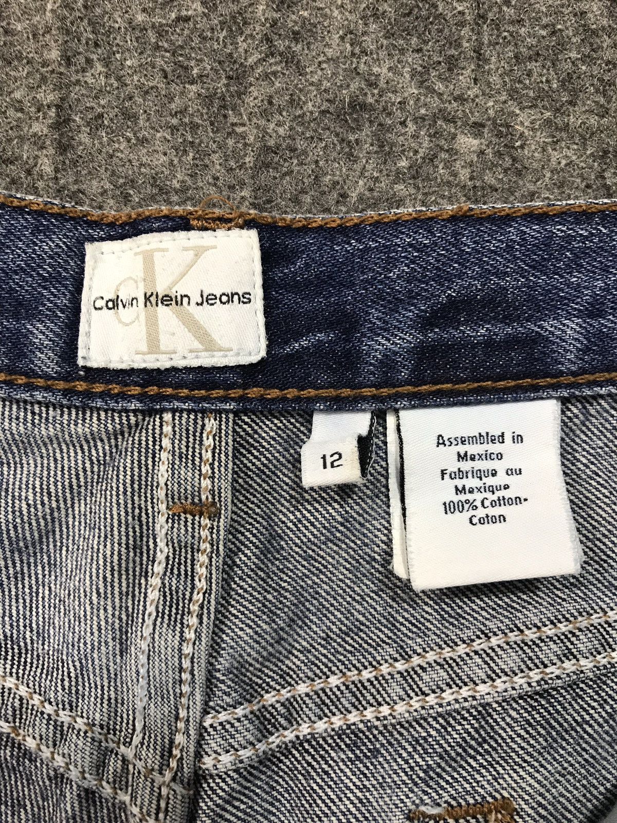 Calvin Klein × Vintage Vintage Calvin Klein Indigo denim Jeans Size US 30 / EU 46 - 12 Thumbnail