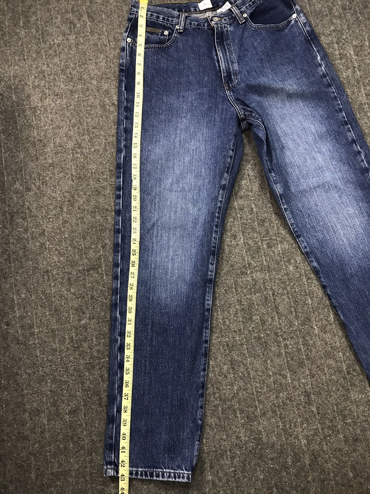 Calvin Klein × Vintage Vintage Calvin Klein Indigo denim Jeans Size US 30 / EU 46 - 19 Thumbnail