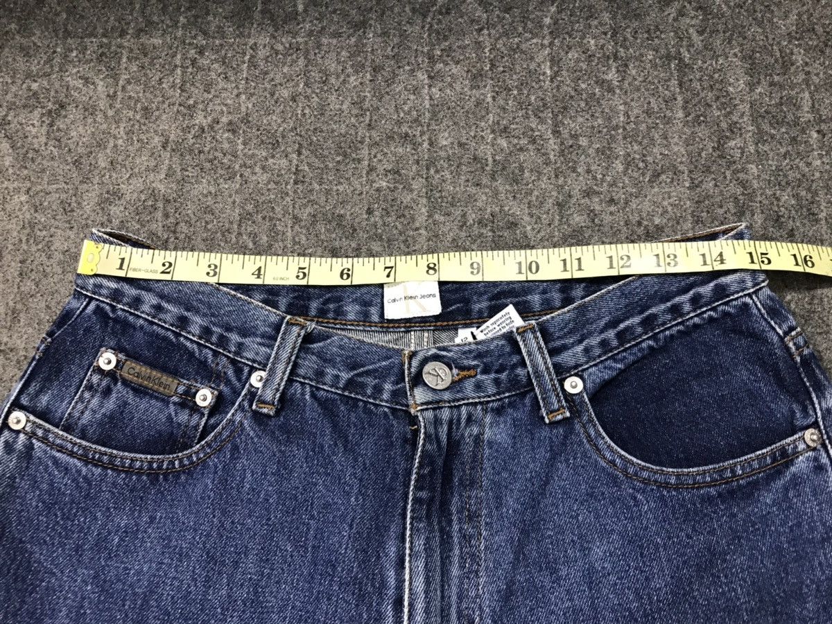 Calvin Klein × Vintage Vintage Calvin Klein Indigo denim Jeans Size US 30 / EU 46 - 15 Thumbnail
