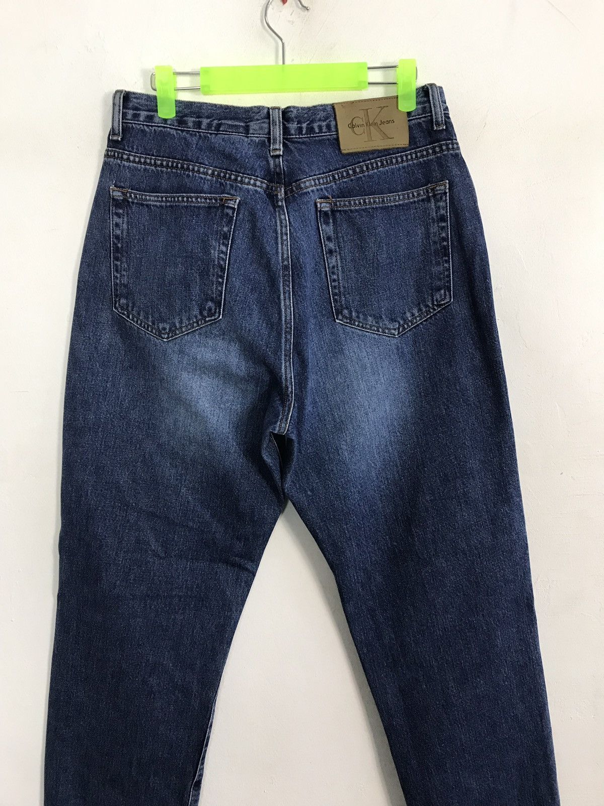 Calvin Klein × Vintage Vintage Calvin Klein Indigo denim Jeans Size US 30 / EU 46 - 8 Thumbnail