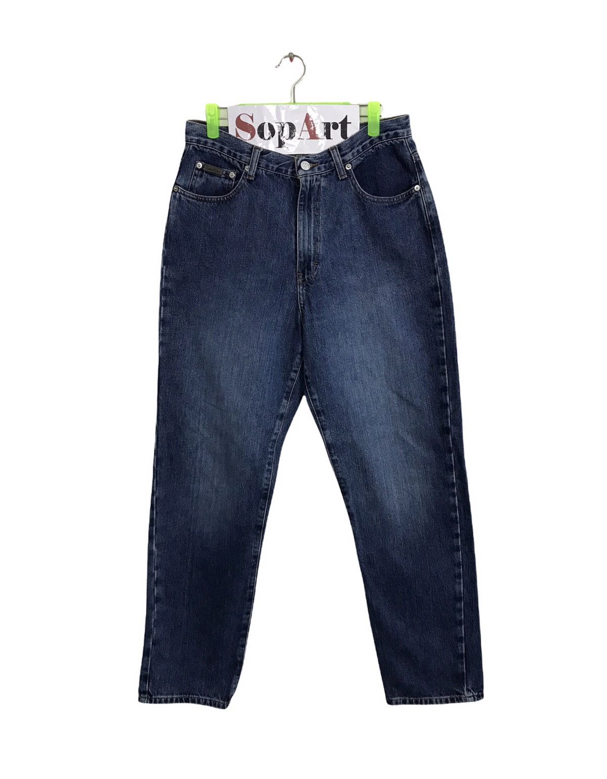 Calvin Klein × Vintage Vintage Calvin Klein Indigo denim Jeans Size US 30 / EU 46 - 1 Thumbnail