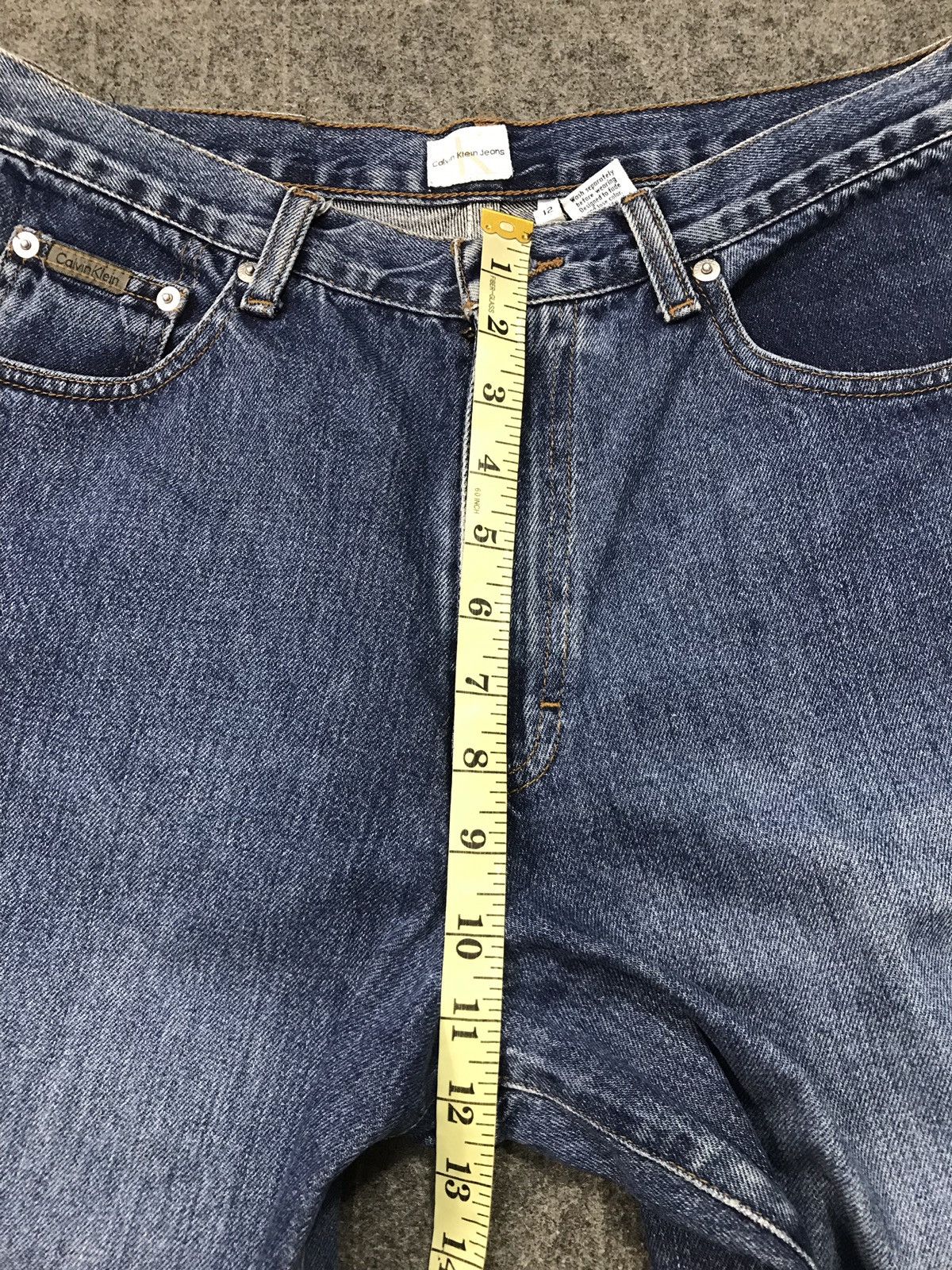 Calvin Klein × Vintage Vintage Calvin Klein Indigo denim Jeans Size US 30 / EU 46 - 16 Thumbnail