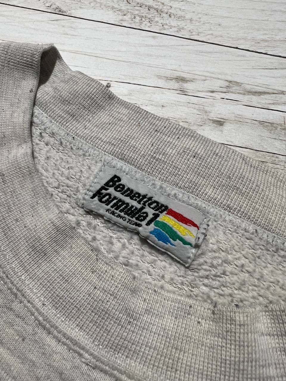 Benetton Vintage Racing Benetton F1 Sweatshirt 90s Renault Men Size M Size US M / EU 48-50 / 2 - 5 Thumbnail