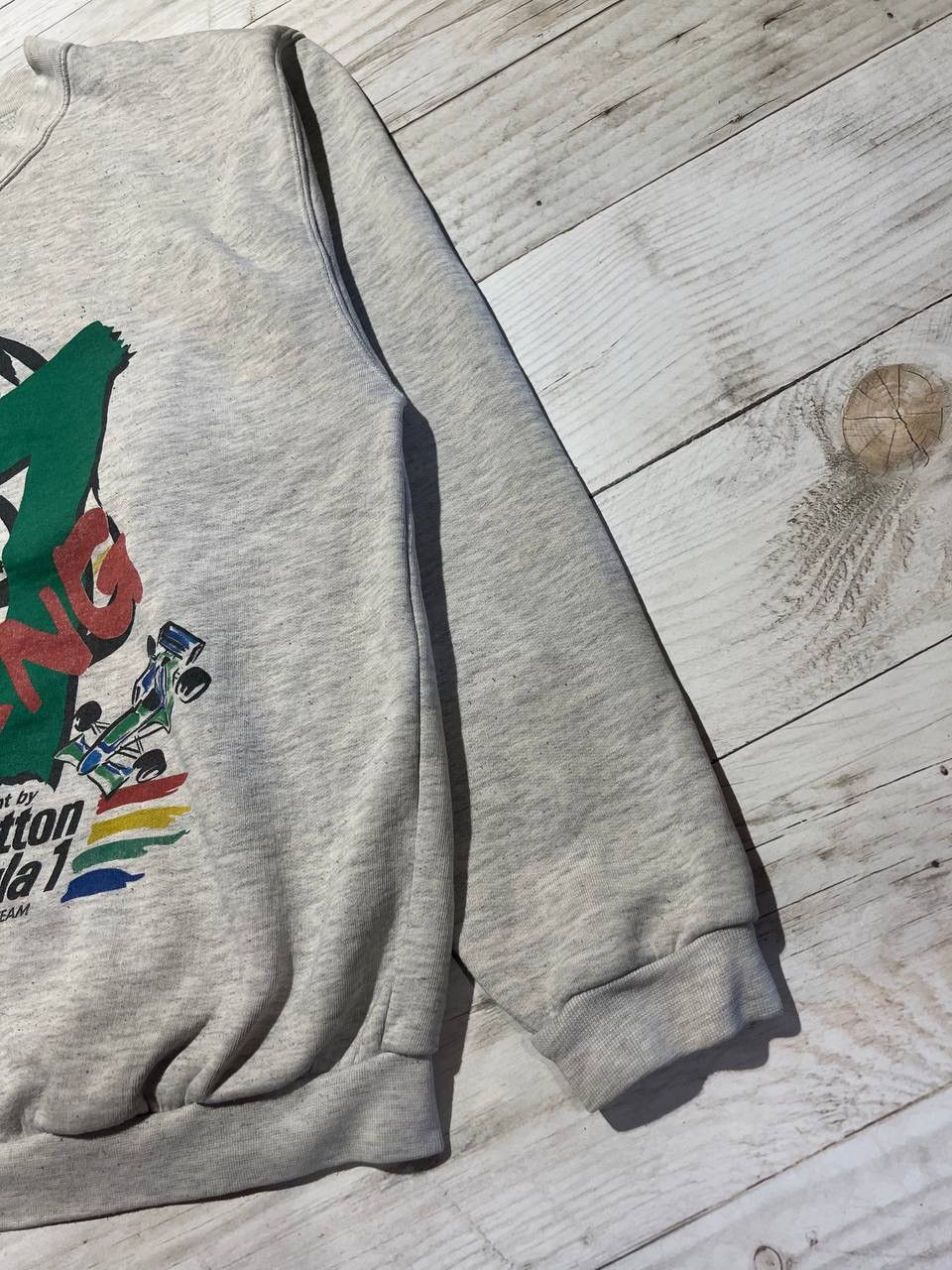 Benetton Vintage Racing Benetton F1 Sweatshirt 90s Renault Men Size M Size US M / EU 48-50 / 2 - 7 Thumbnail