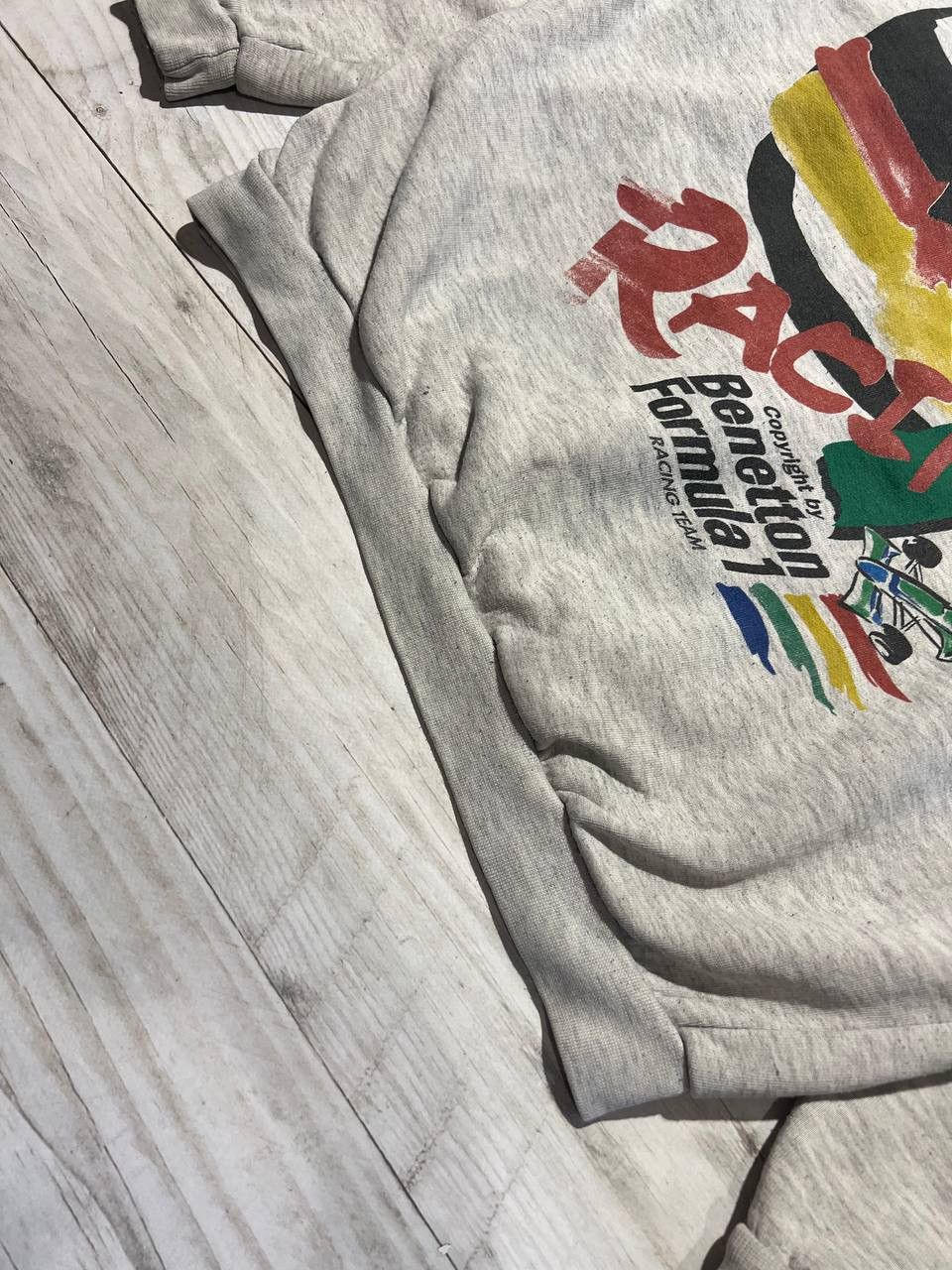 Benetton Vintage Racing Benetton F1 Sweatshirt 90s Renault Men Size M Size US M / EU 48-50 / 2 - 8 Thumbnail