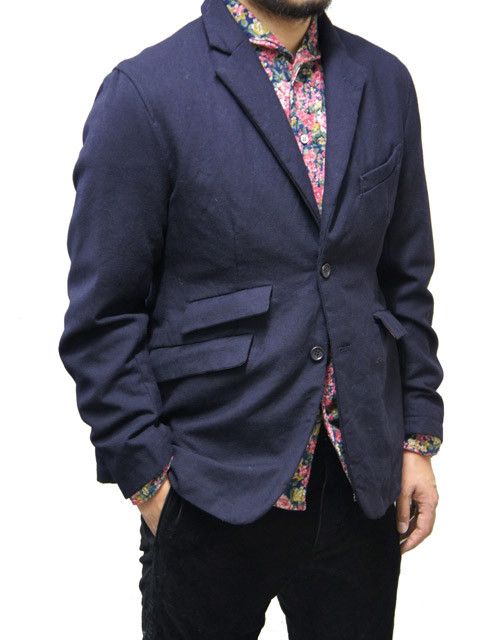 Engineered Garments B2B Navy Wool Blazer Tagged Size M Medium Size 38R - 3 Thumbnail