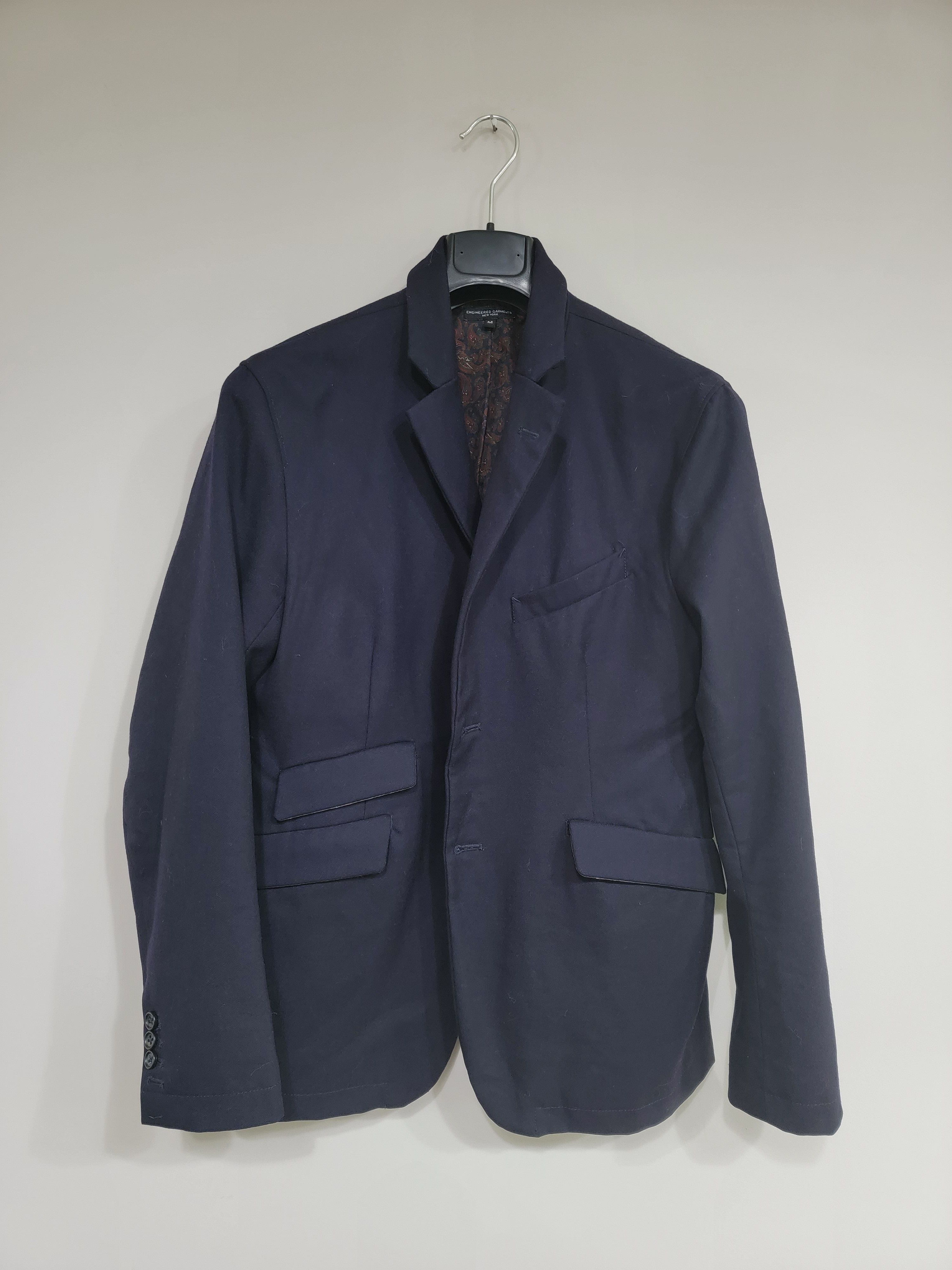 Engineered Garments B2B Navy Wool Blazer Tagged Size M Medium Size 38R - 1 Thumbnail