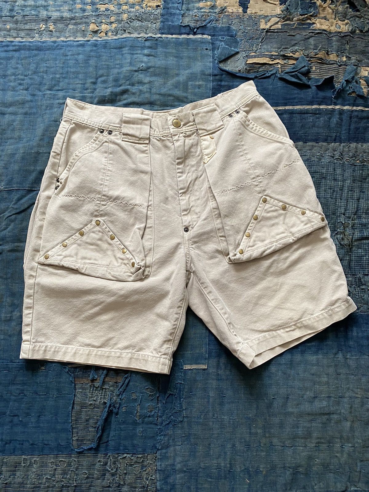 Sister Jane - Jean taille haute orné de cerises - Bleu denim