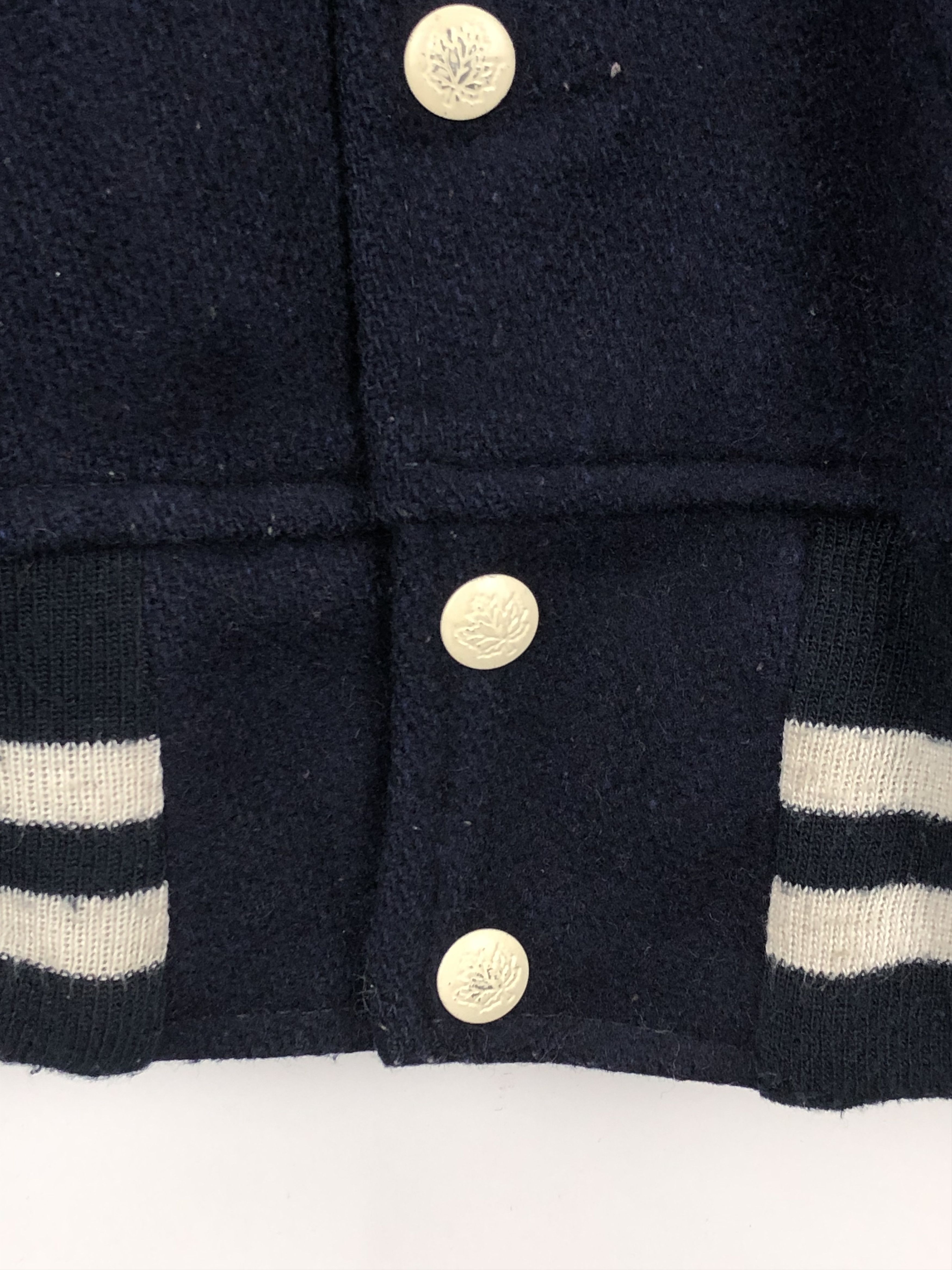 Vintage Vintage 80s Maple Ny Tech Wool Varsity Jacket Size US M / EU 48-50 / 2 - 6 Thumbnail