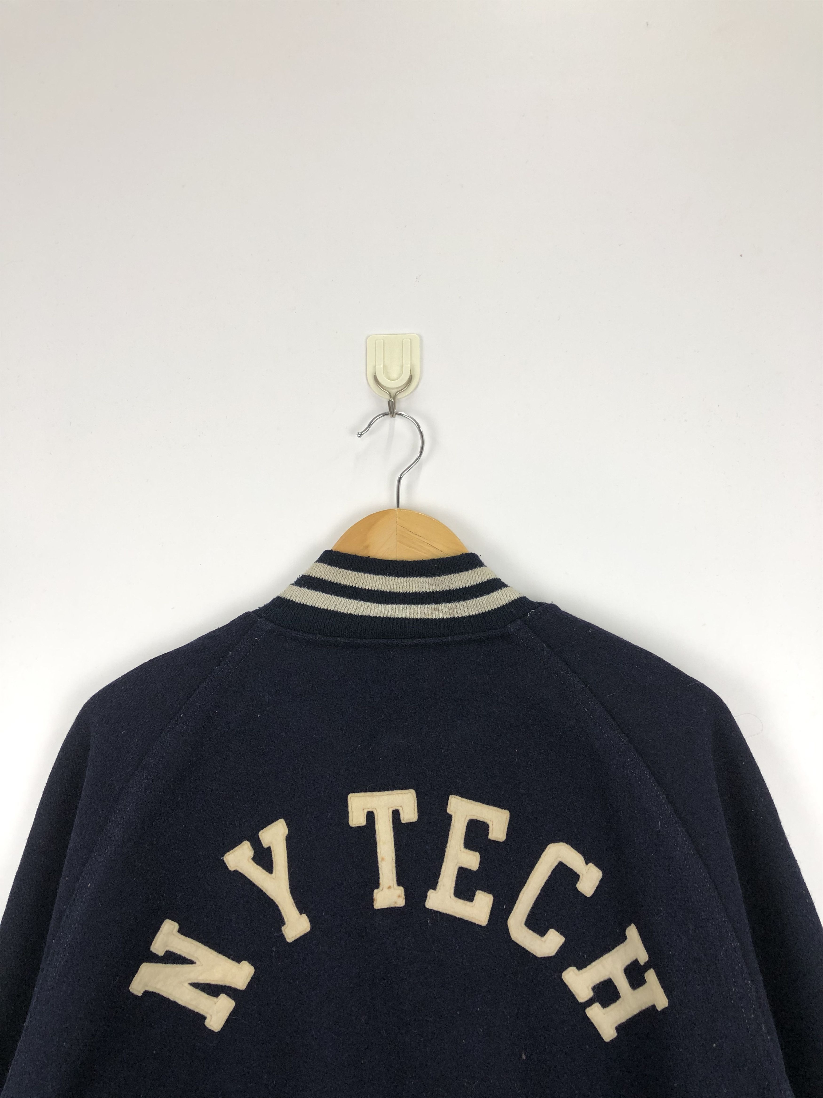Vintage Vintage 80s Maple Ny Tech Wool Varsity Jacket Size US M / EU 48-50 / 2 - 8 Thumbnail