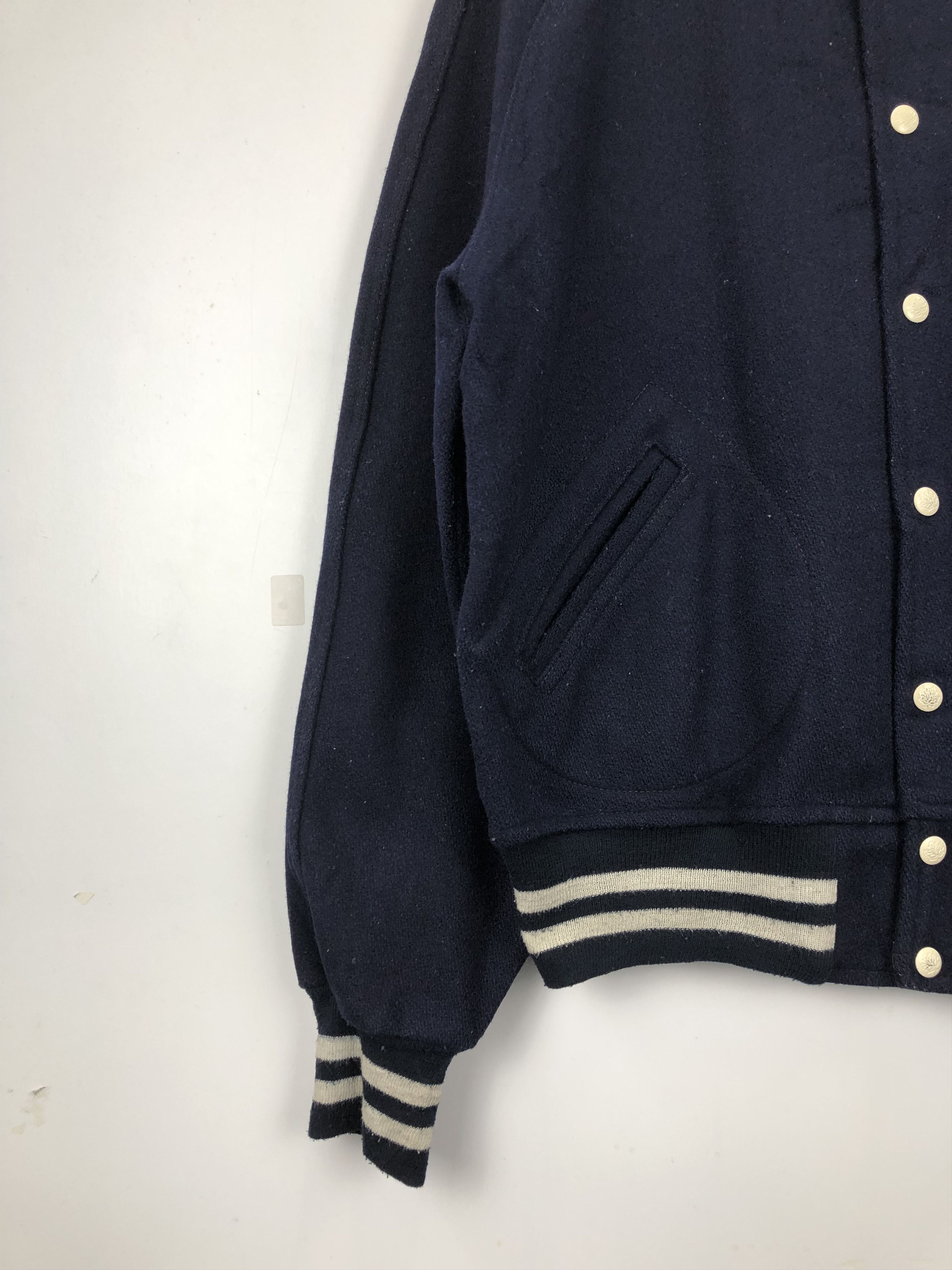 Vintage Vintage 80s Maple Ny Tech Wool Varsity Jacket Size US M / EU 48-50 / 2 - 7 Thumbnail