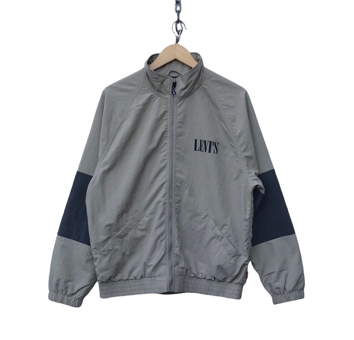 Levi's Levi’s Spellout Windbreaker Jacket Size US M / EU 48-50 / 2 - 1 Thumbnail