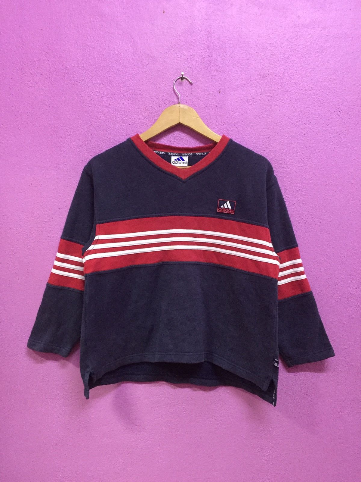 Adidas Vintage 90’s Adidas Sweatshirts Size L Size US L / EU 52-54 / 3 - 1 Thumbnail