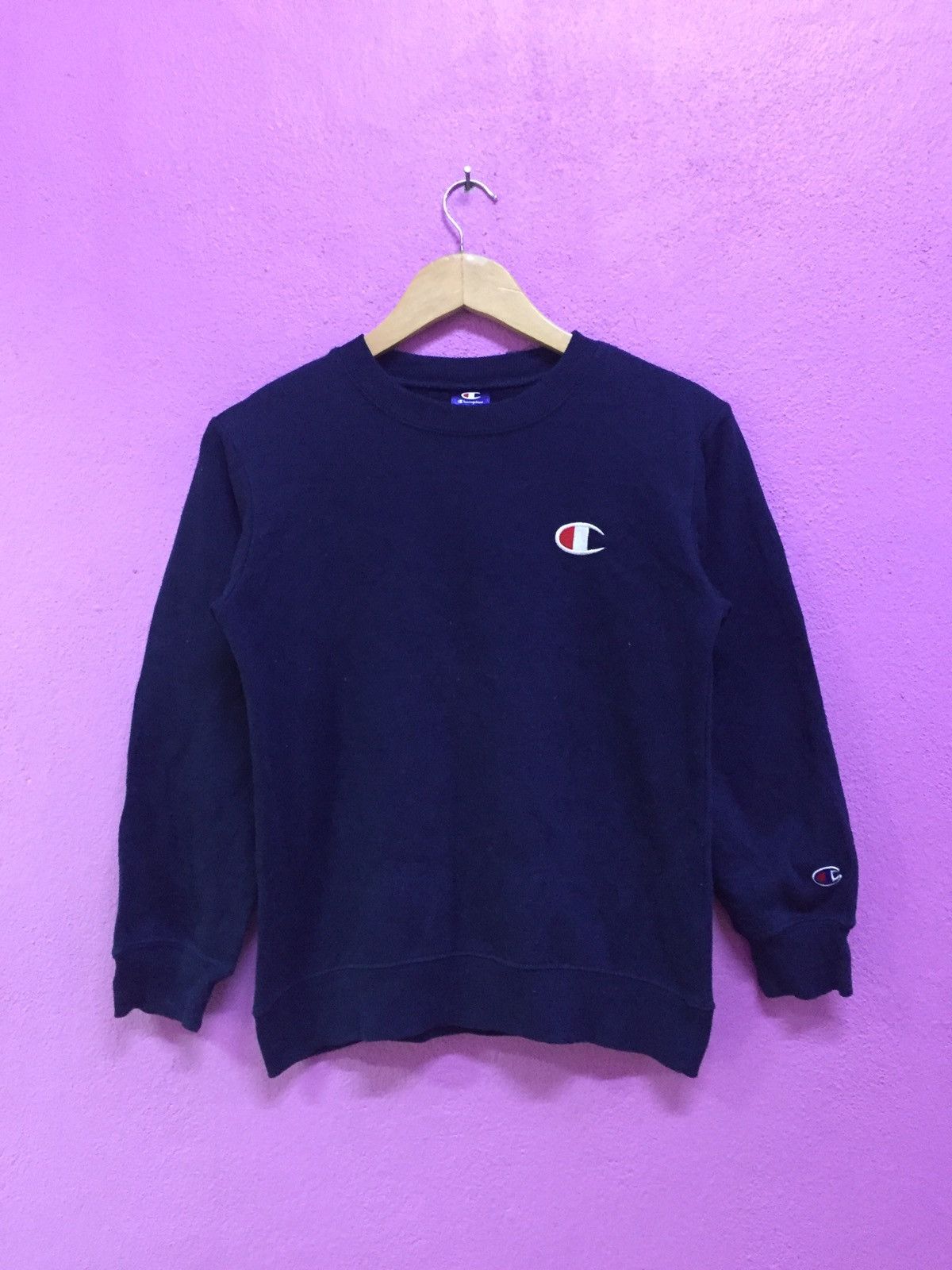 2000'S Champion Advertising Sweatshirt, Men's XL unclear Beige type Vintage Second Hand