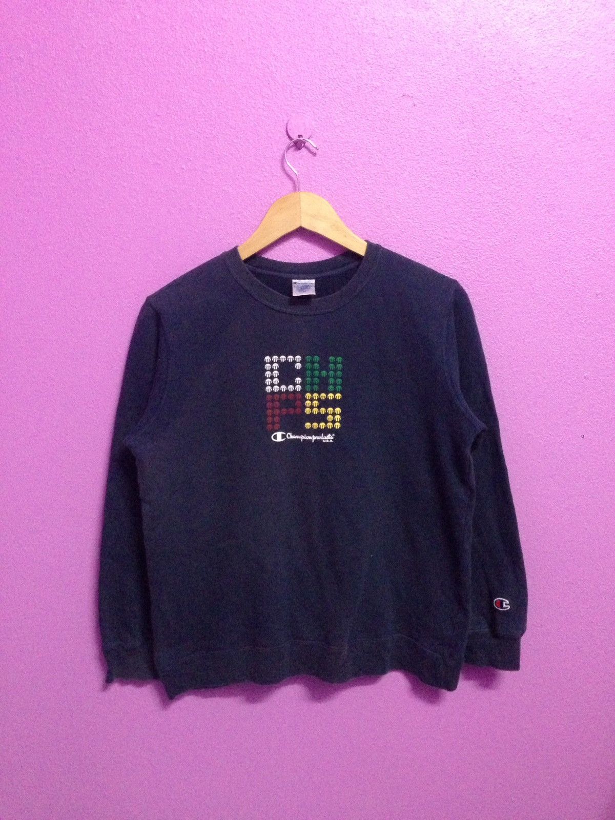 Champion Vintage 90's Champion Usa Sweatshirts Size US M / EU 48-50 / 2 - 1 Thumbnail