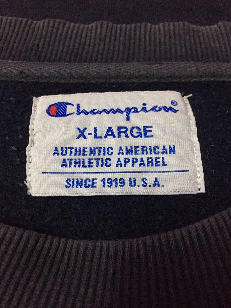 Champion Vintage 90's Champion Sweatshirts Size X-Large Size US XL / EU 56 / 4 - 4 Thumbnail