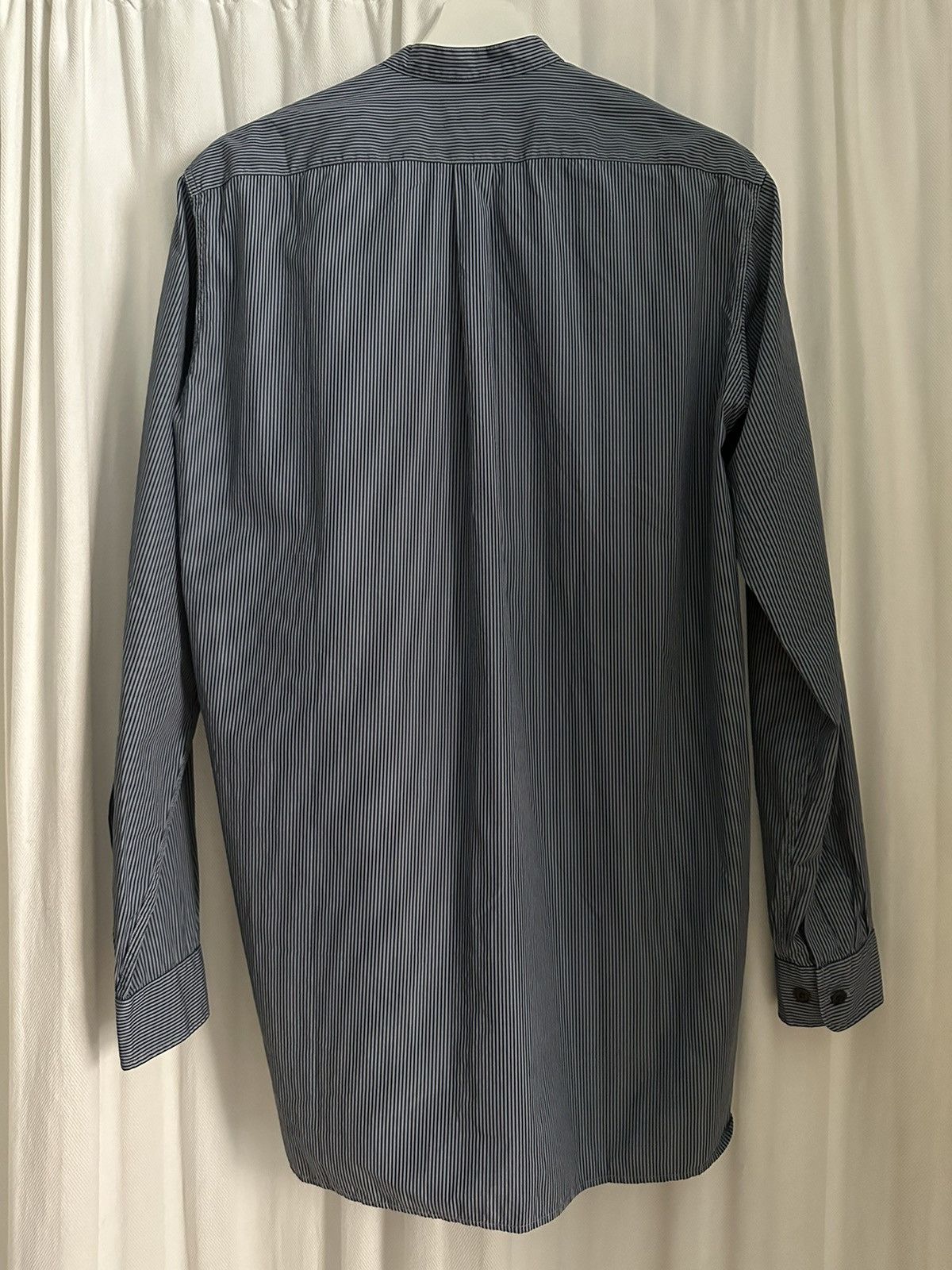 Dries Van Noten Dries Van Noten Pinstripe Poplin Popover Tunic Size US S / EU 44-46 / 1 - 3 Thumbnail