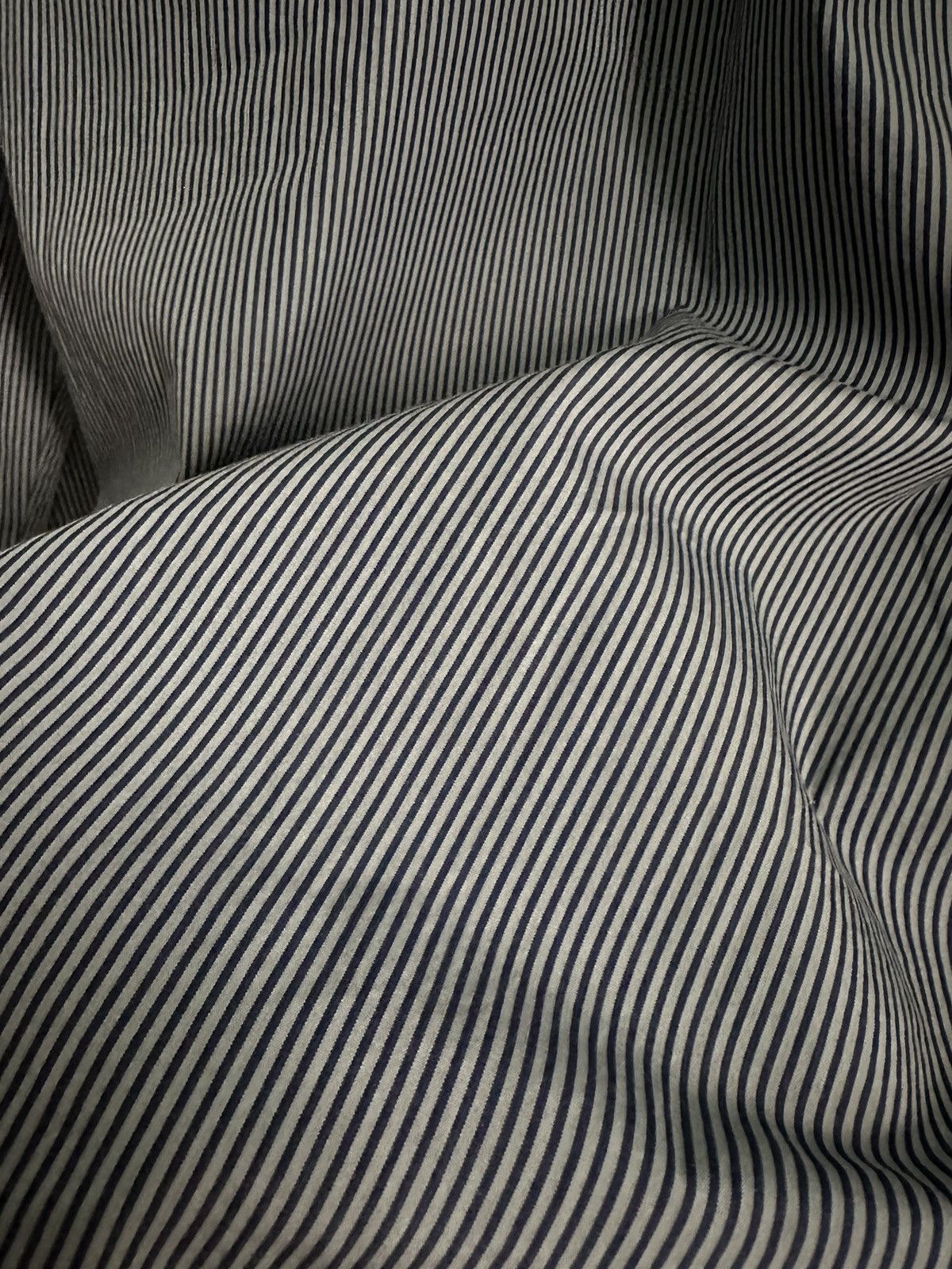 Dries Van Noten Dries Van Noten Pinstripe Poplin Popover Tunic Size US S / EU 44-46 / 1 - 7 Thumbnail
