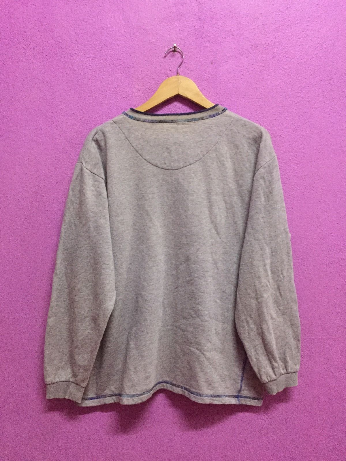 Lacoste Vintage 90’s Lacoste Homewear Sweatshirts Size L Size US L / EU 52-54 / 3 - 2 Thumbnail