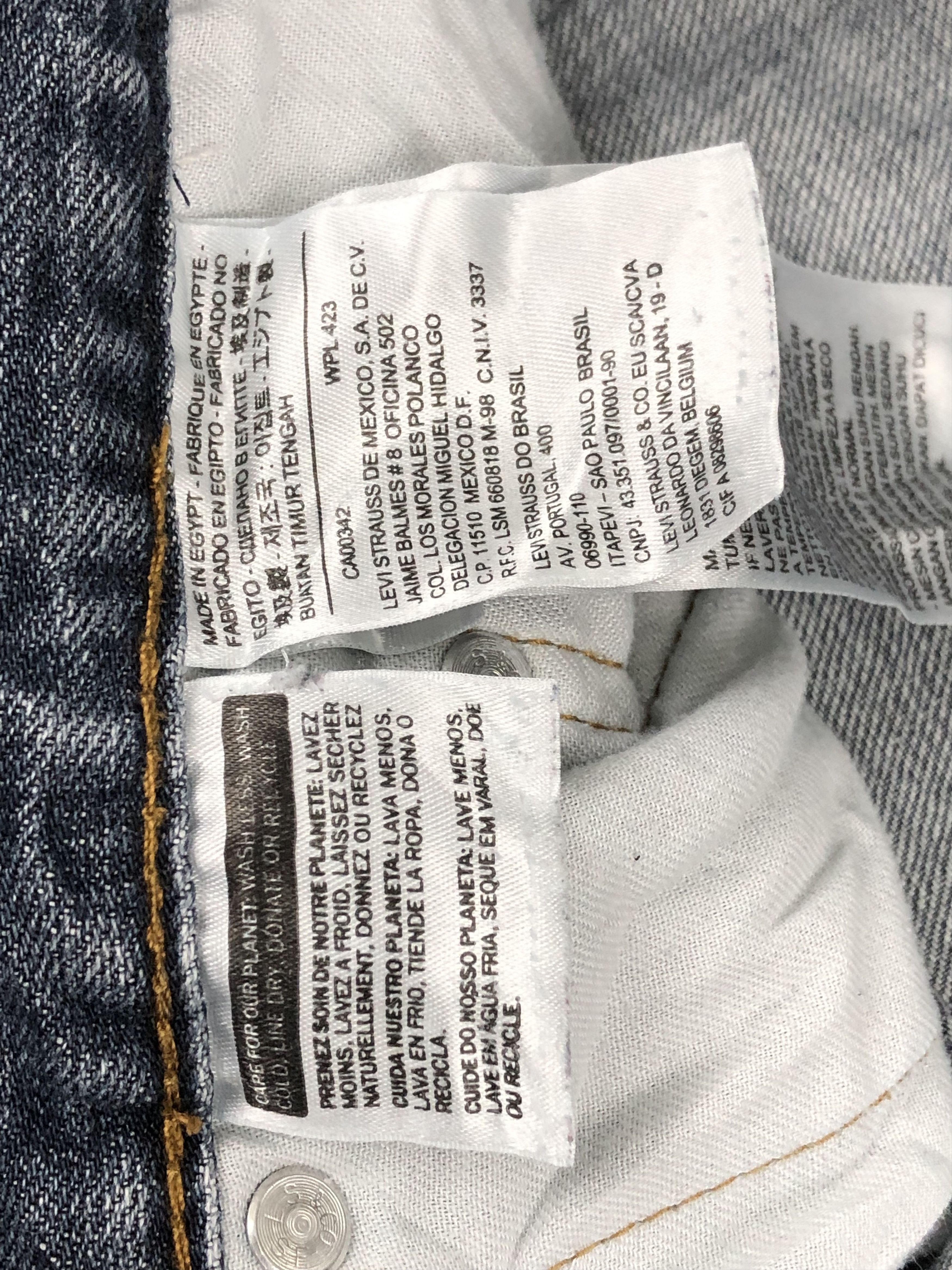 Levi's × Vintage Faded Blue Vintage Levis 559 Loose Straight Jeans DP1686 Size US 36 / EU 52 - 11 Thumbnail