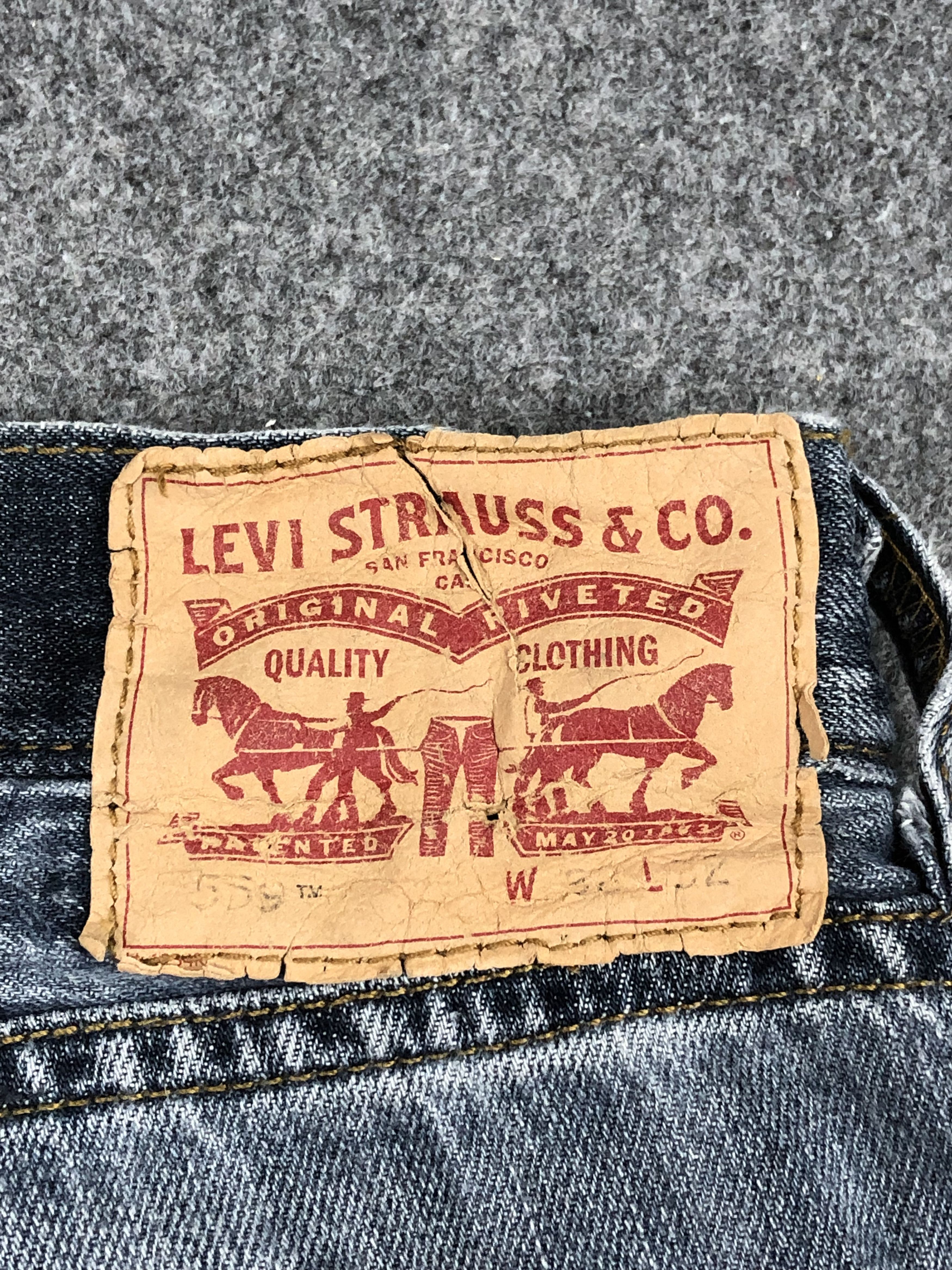 Levi's × Vintage Faded Blue Vintage Levis 559 Loose Straight Jeans DP1686 Size US 36 / EU 52 - 5 Thumbnail