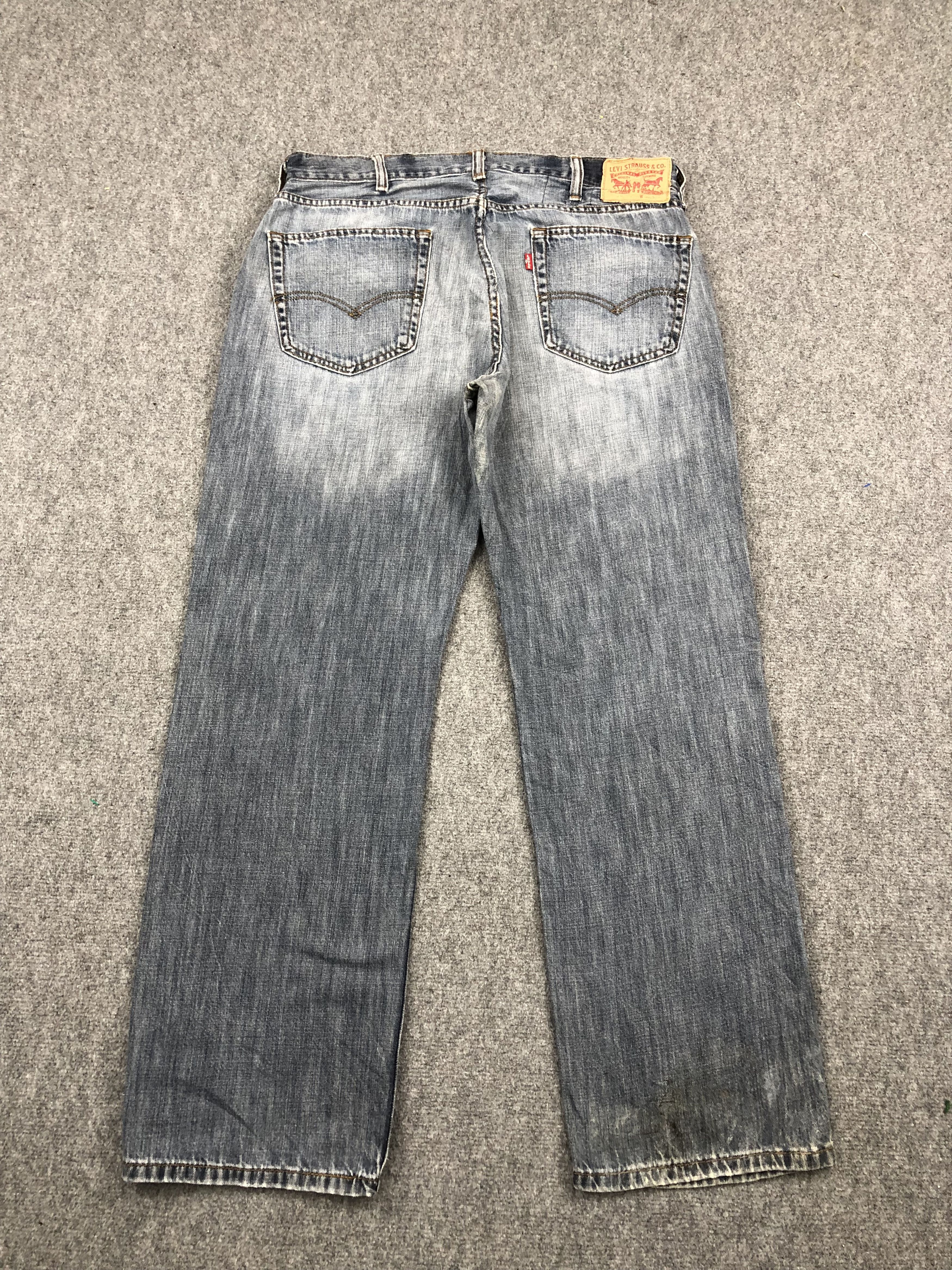 Levi's × Vintage Faded Blue Vintage Levis 559 Loose Straight Jeans DP1686 Size US 36 / EU 52 - 3 Thumbnail