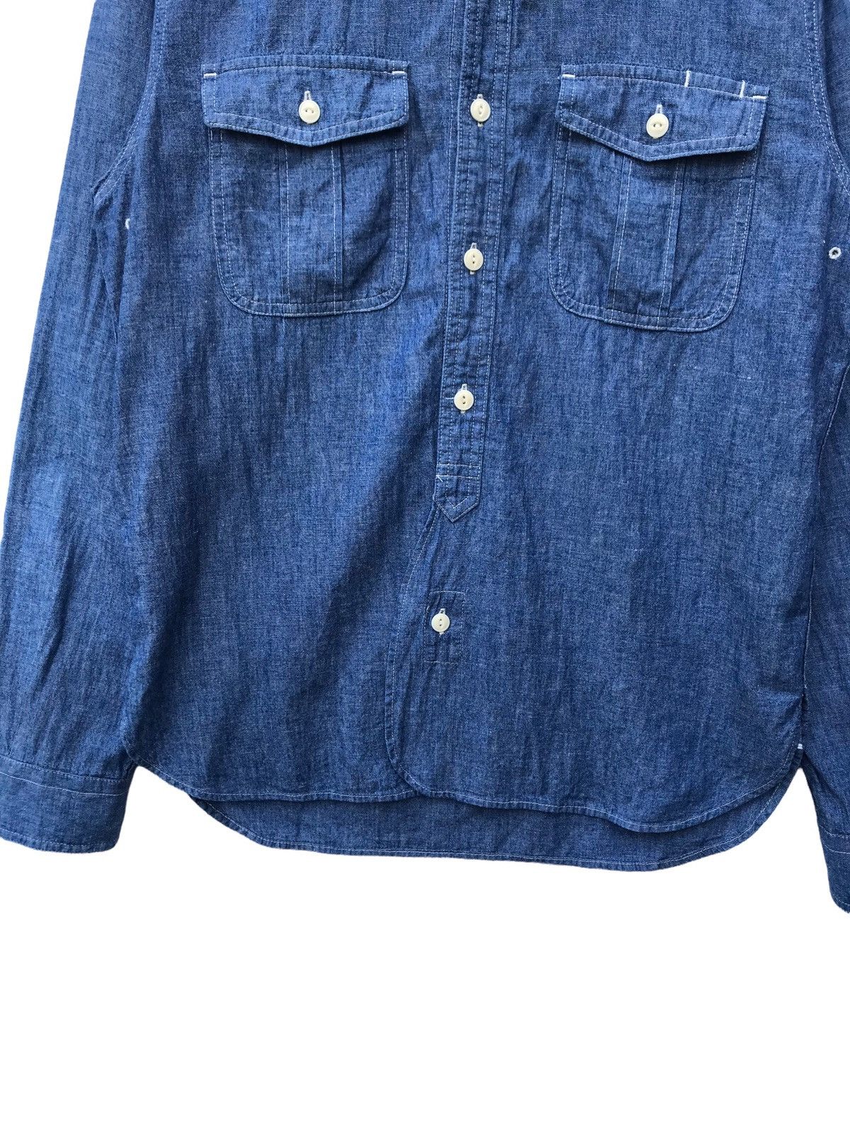 Nigel Cabourn Nigel Cabourn Button Ups Casual Wear Longsleeve Shirt Size US M / EU 48-50 / 2 - 4 Thumbnail