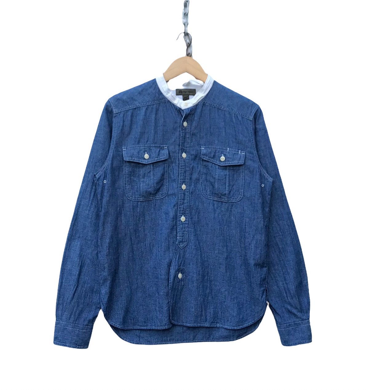 Nigel Cabourn Button Ups Casual Wear Longsleeve Shirt