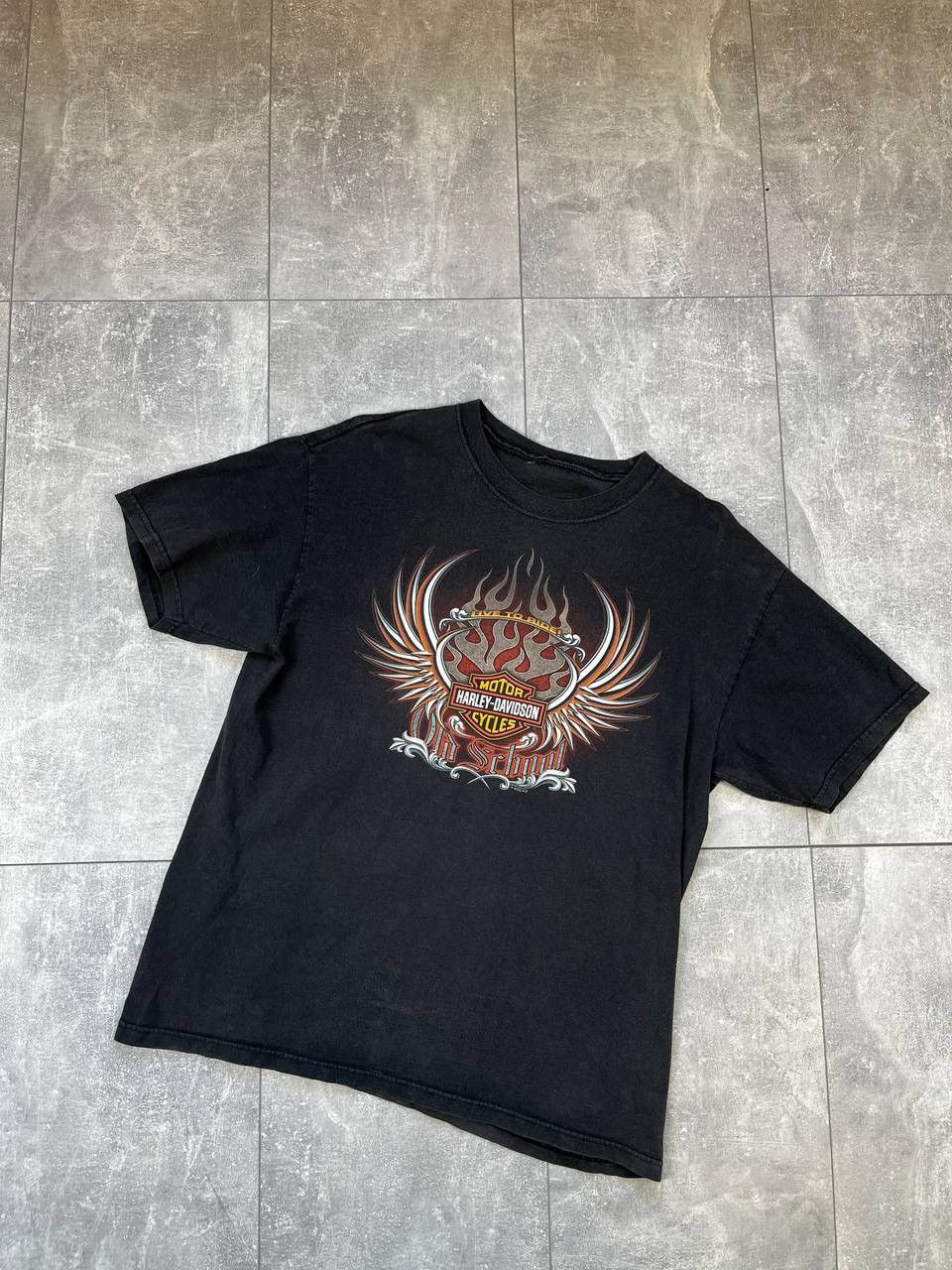 Harley Davidson Vintage Harley Davidson 2006 Old School tee Size US L / EU 52-54 / 3 - 2 Thumbnail