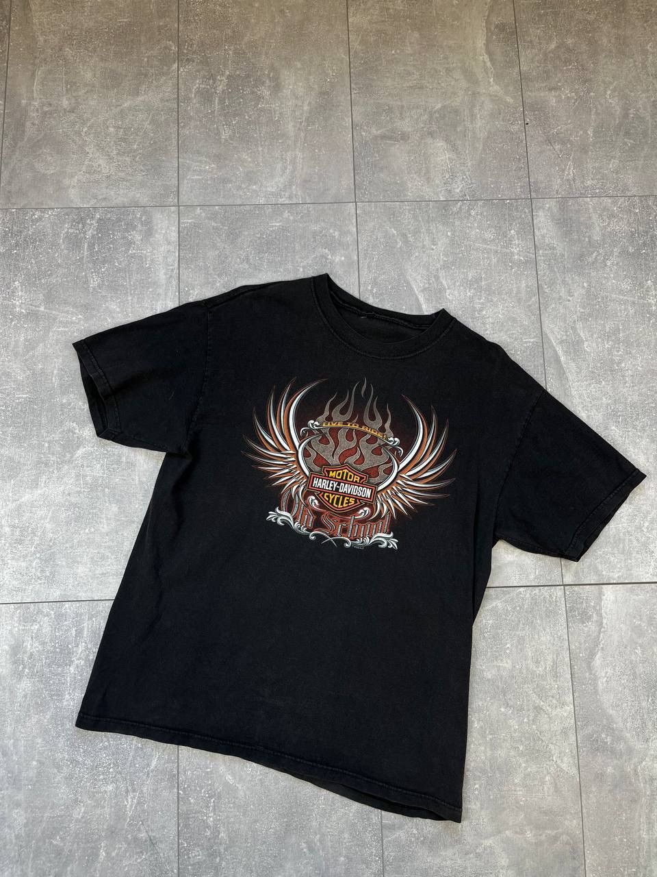 Harley Davidson Vintage Harley Davidson 2006 Old School tee Size US L / EU 52-54 / 3 - 1 Thumbnail
