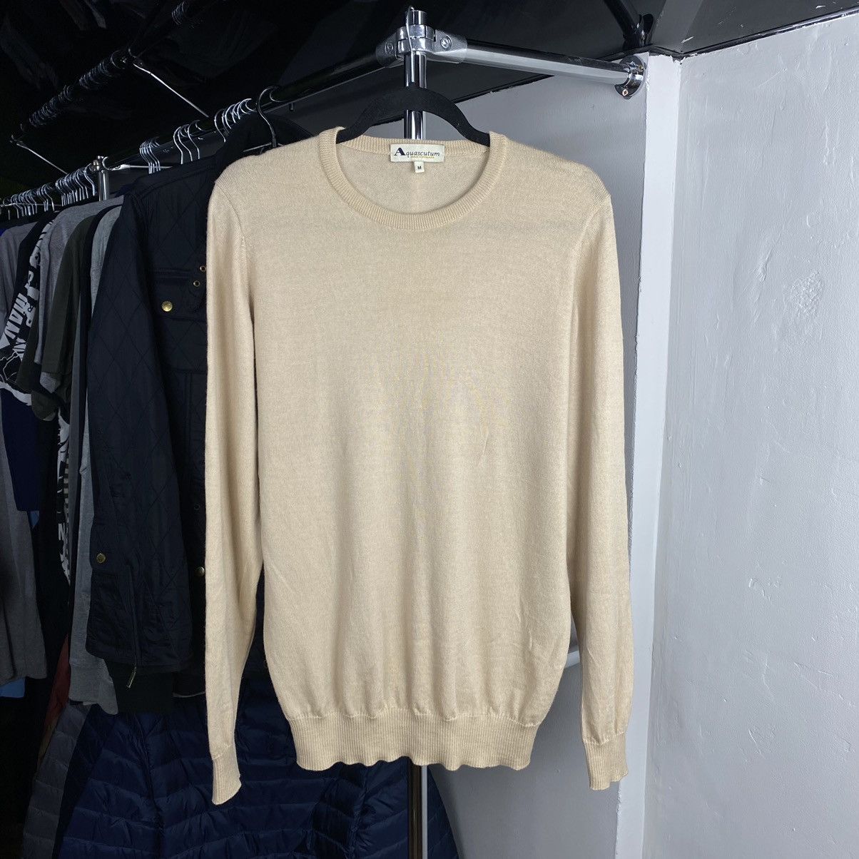 Aquascutum Vintage Wool Light Sweater
