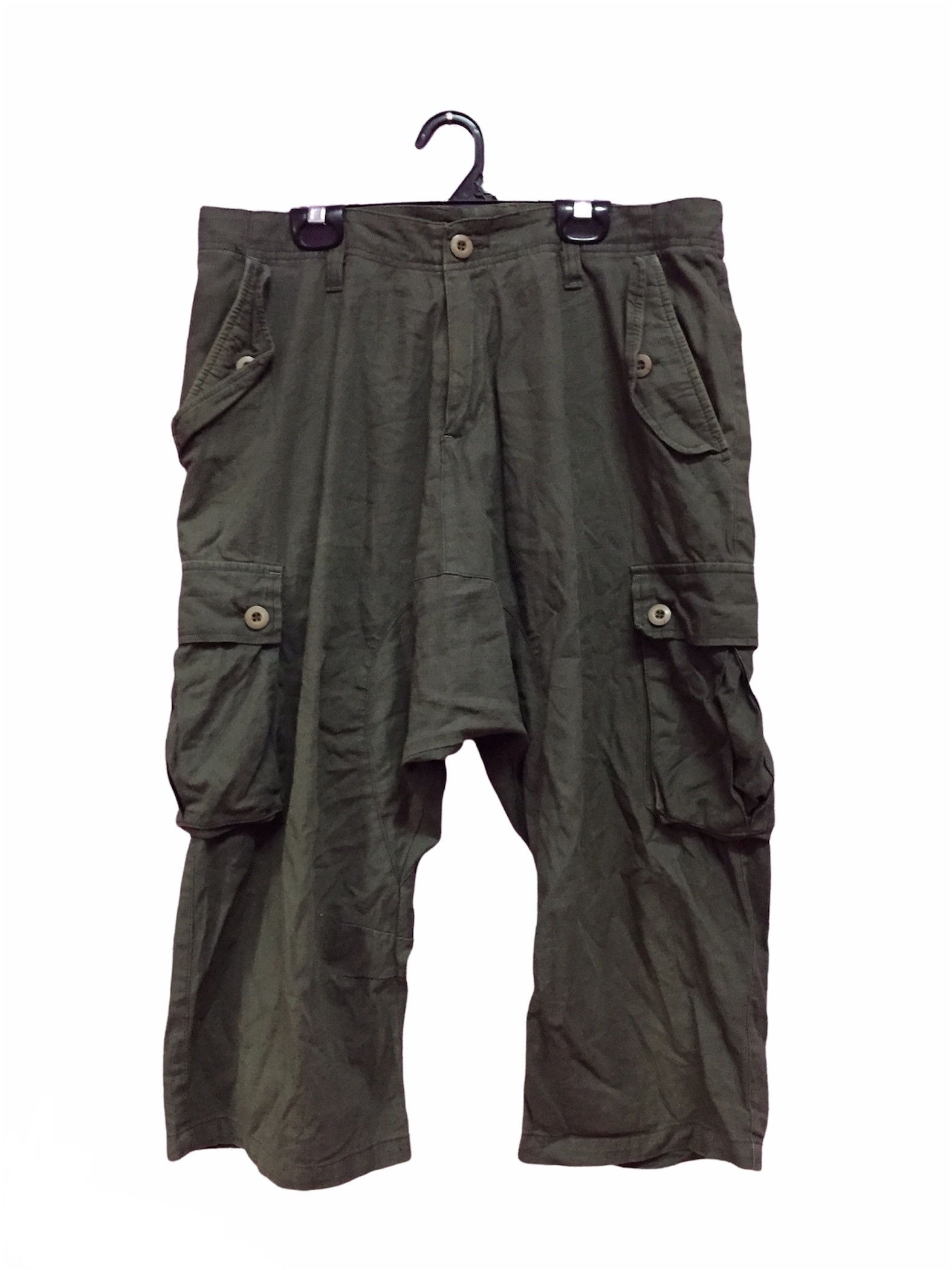 Japanese Brand Jungle Storm Cargo Pants Size US 33 - 1 Thumbnail