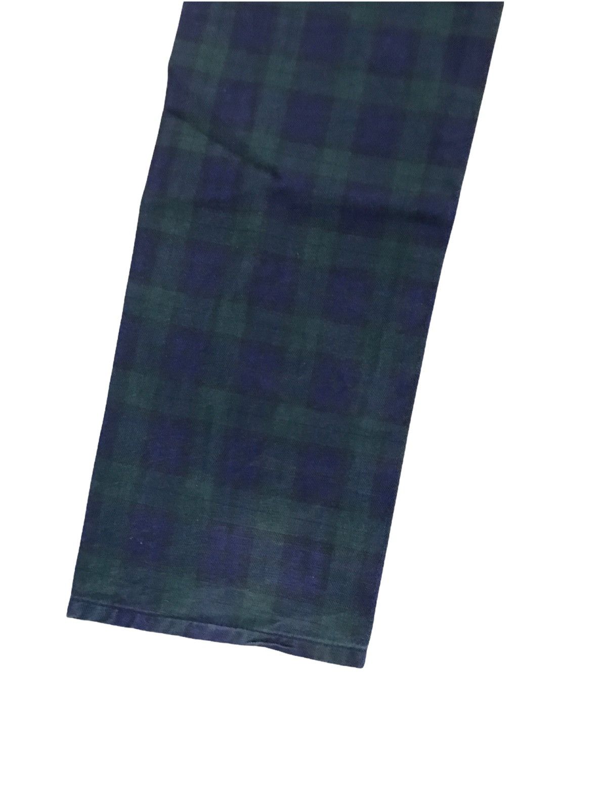 Hysteric Glamour × RAGEBLUE × Vintage Japanese Brand Rageblue Green Plaid Tartan Seditionaries Size US 31 - 8 Thumbnail