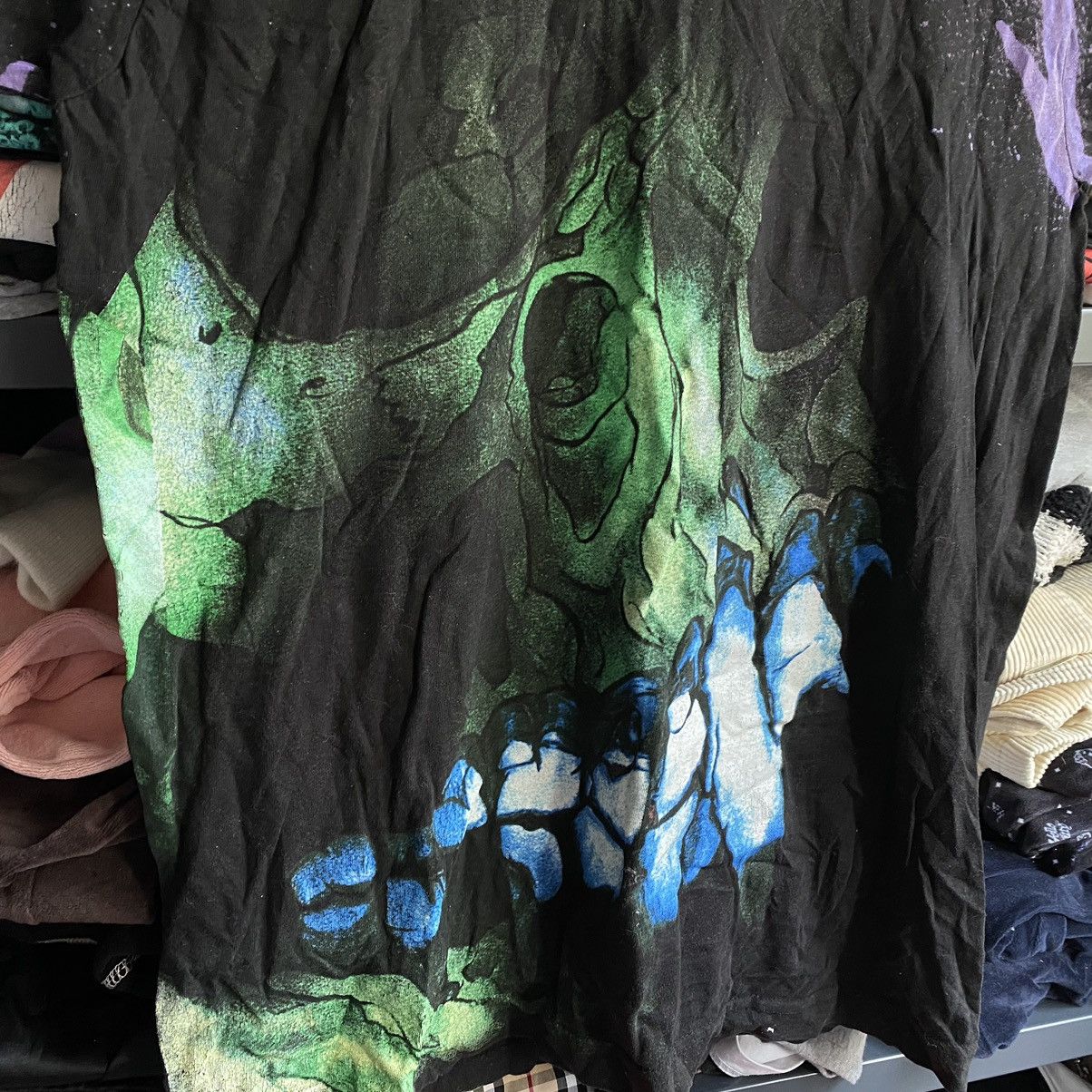 Band Tees METALLICA ROCK BAND Y2K GREEN SKELETON MONSTER T SHIRT Size US M / EU 48-50 / 2 - 3 Thumbnail