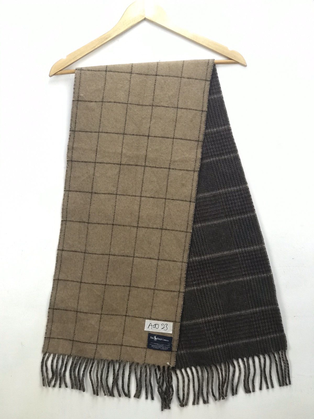 Ralph Lauren 80% Wool Vintage Muffler main image 1