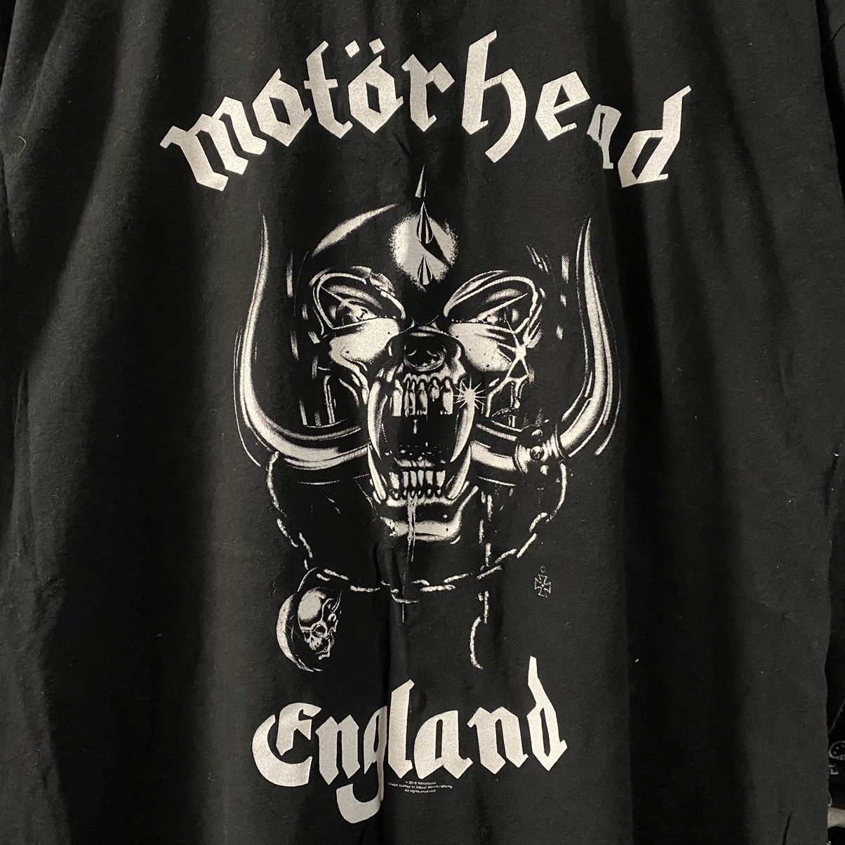 Band Tees MOTORHEAD ENGLAND BAND DEMON FACE T SHIRT Size US L / EU 52-54 / 3 - 3 Thumbnail
