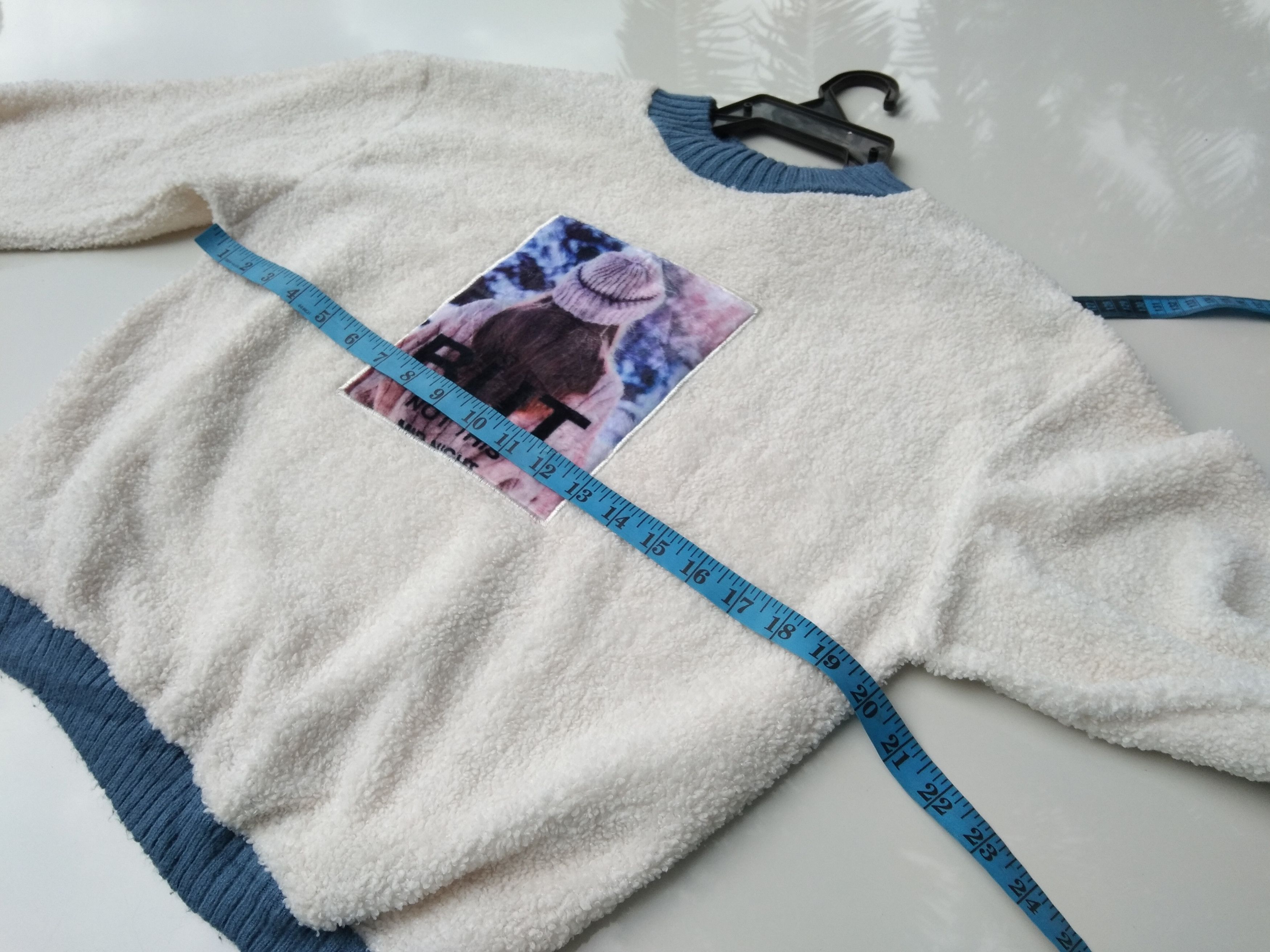 Aran Isles Knitwear × Japanese Brand WOMEN'S FLUFFY YARN FLEECE CREWNECK SWEATER Size S / US 4 / IT 40 - 7 Thumbnail