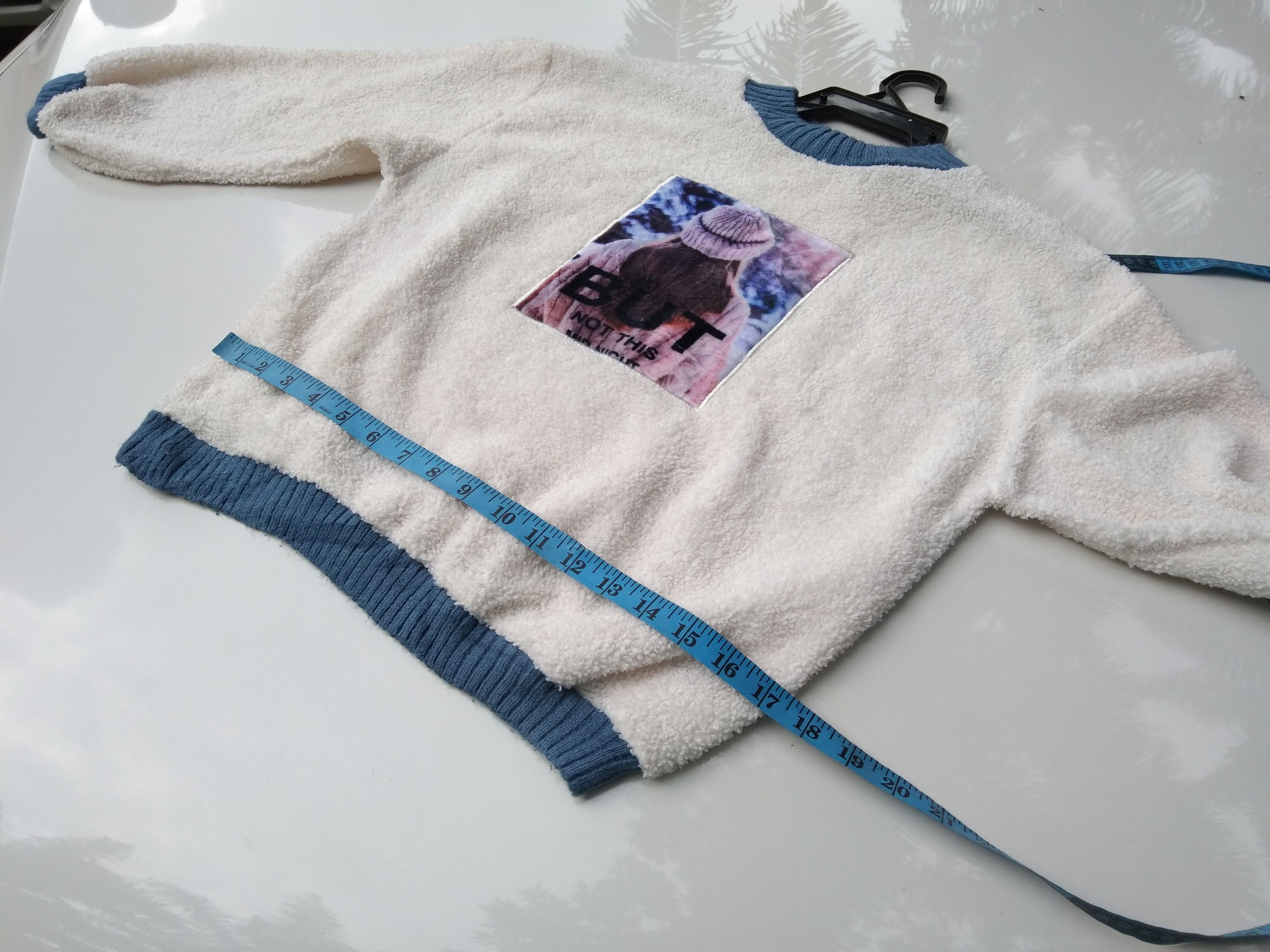 Aran Isles Knitwear × Japanese Brand WOMEN'S FLUFFY YARN FLEECE CREWNECK SWEATER Size S / US 4 / IT 40 - 9 Thumbnail