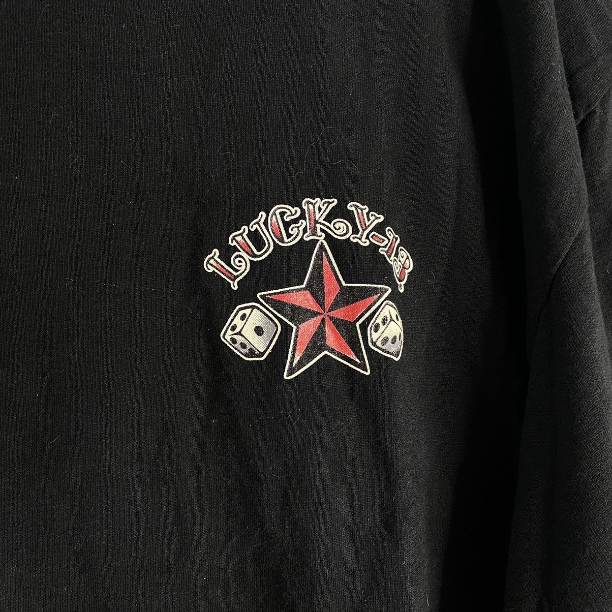 Lucky Brand LUCKY 13 STREETWEAR TATTOO MANS RUIN BOXY T SHIRT Size US XL / EU 56 / 4 - 4 Thumbnail